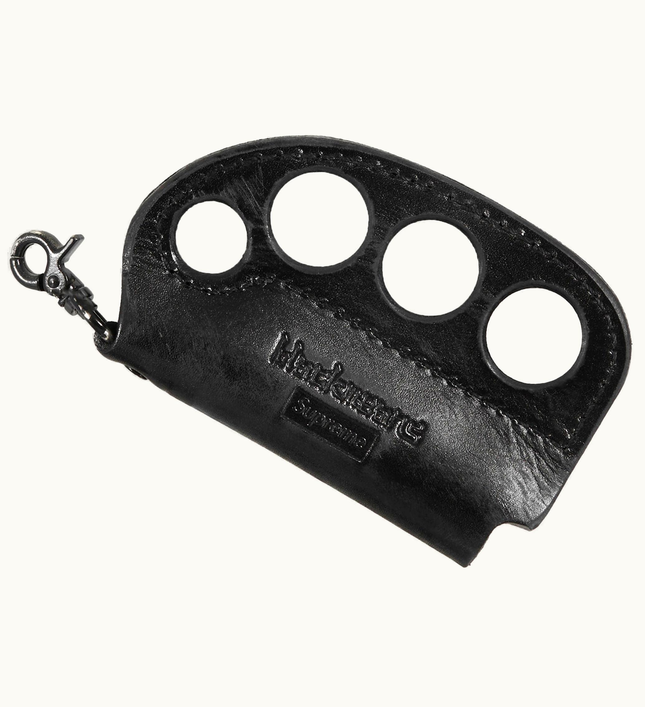 Supreme Supreme Blackmeans Leather Lighter Case Black