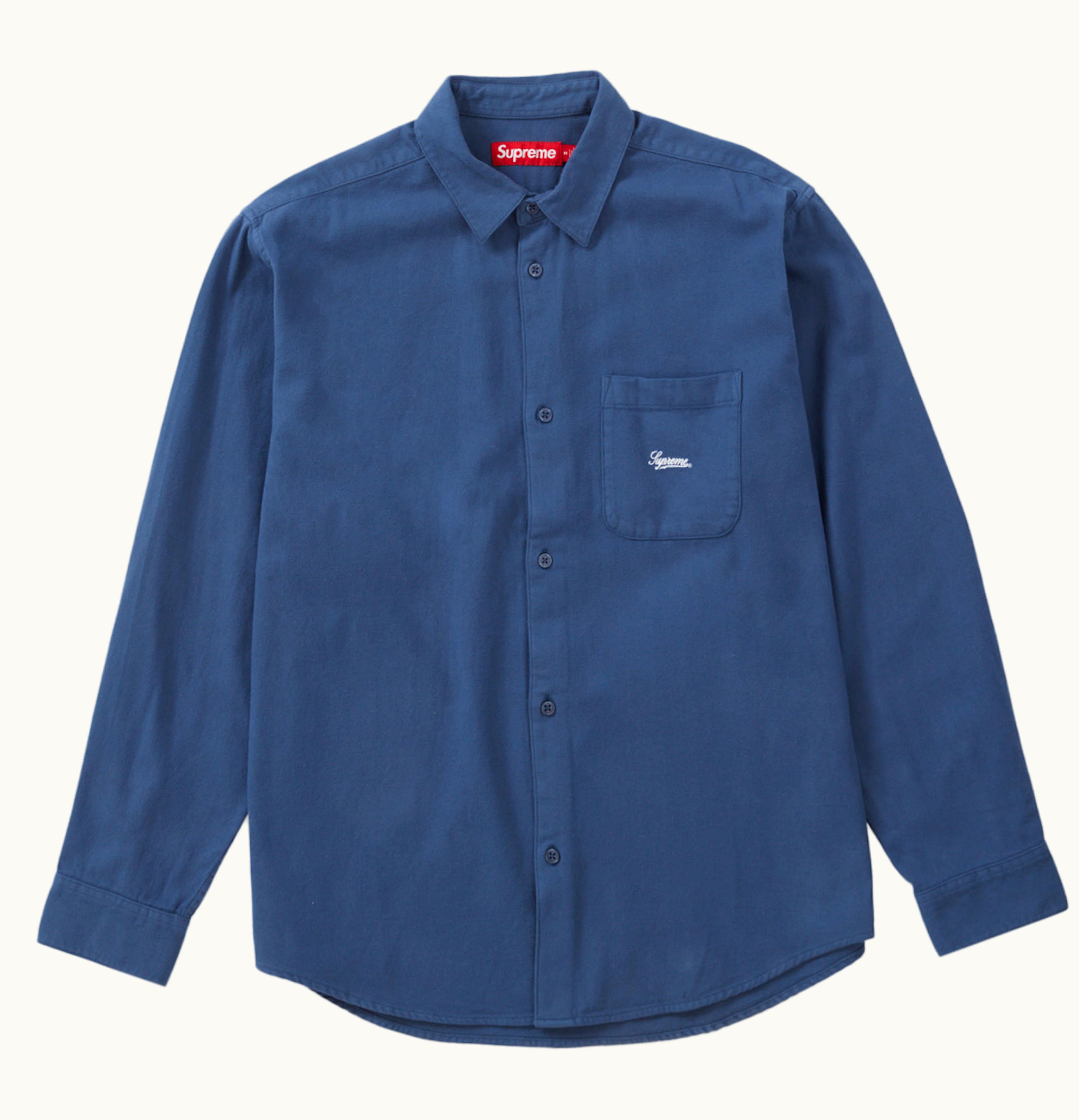 Supreme Supreme Flannel Shirt FW23 Dark Slate