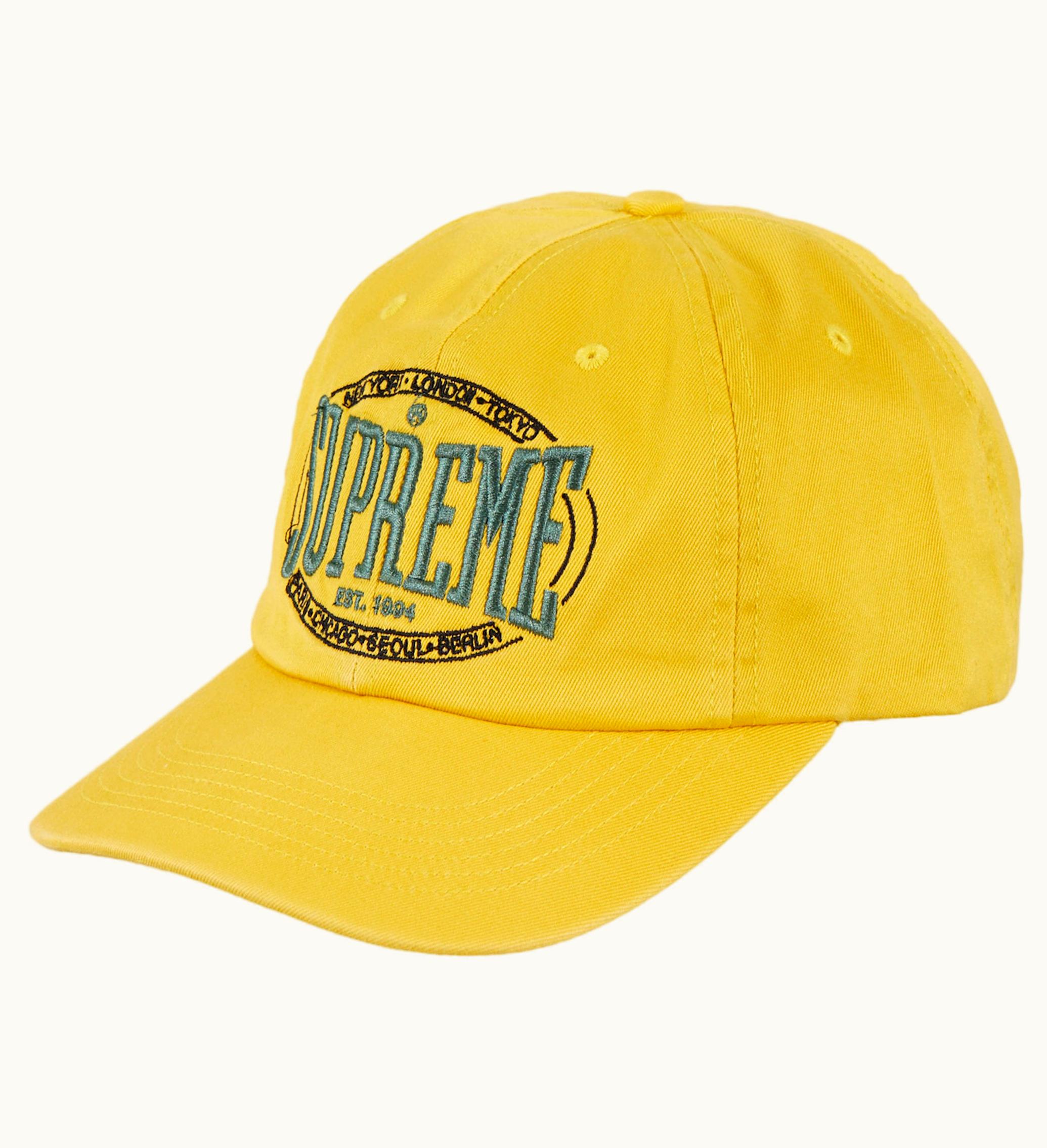 Supreme Supreme Warm Up 6 Panel Yellow