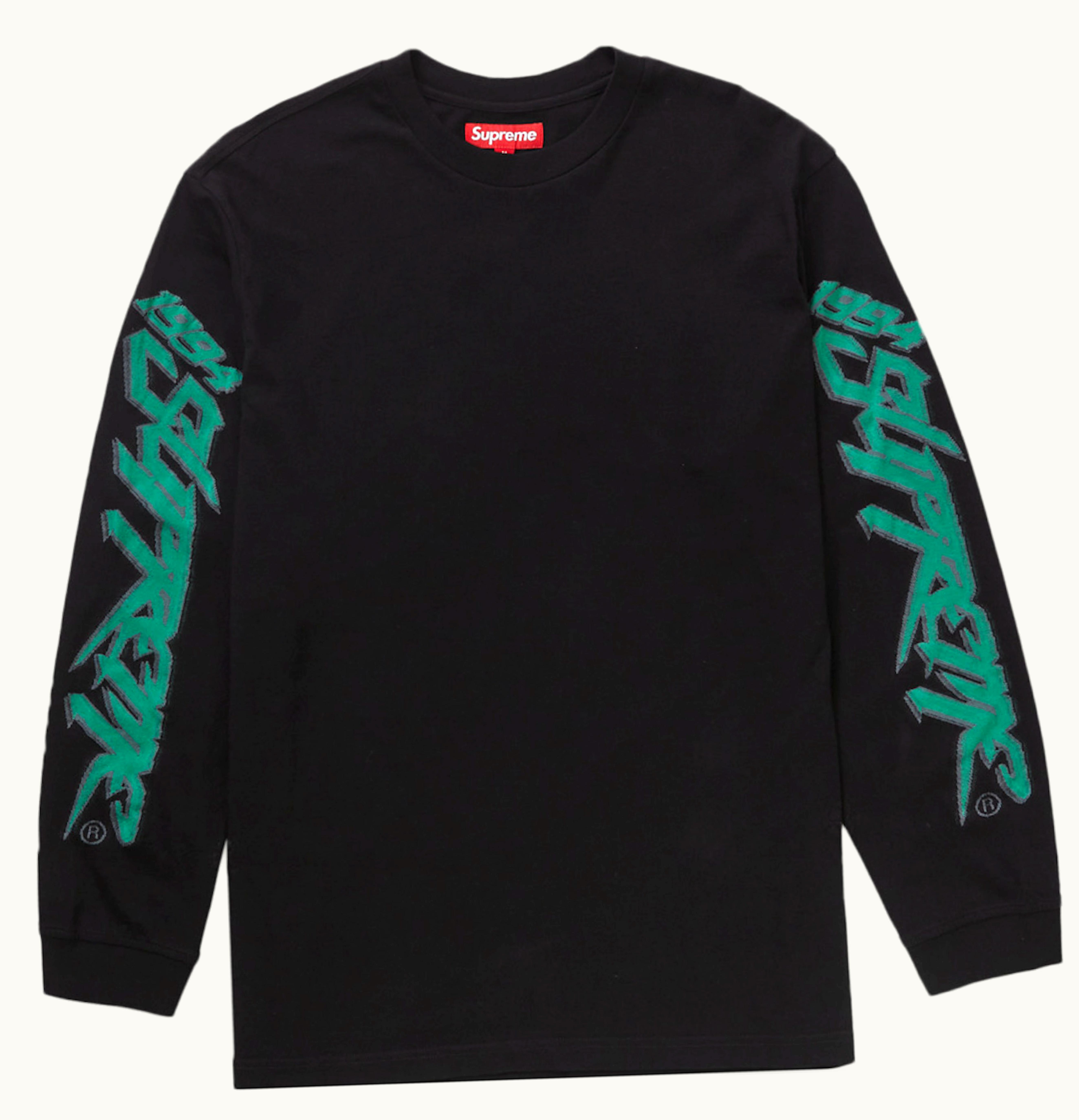 Supreme Supreme Racing Intarsia L S Top Black