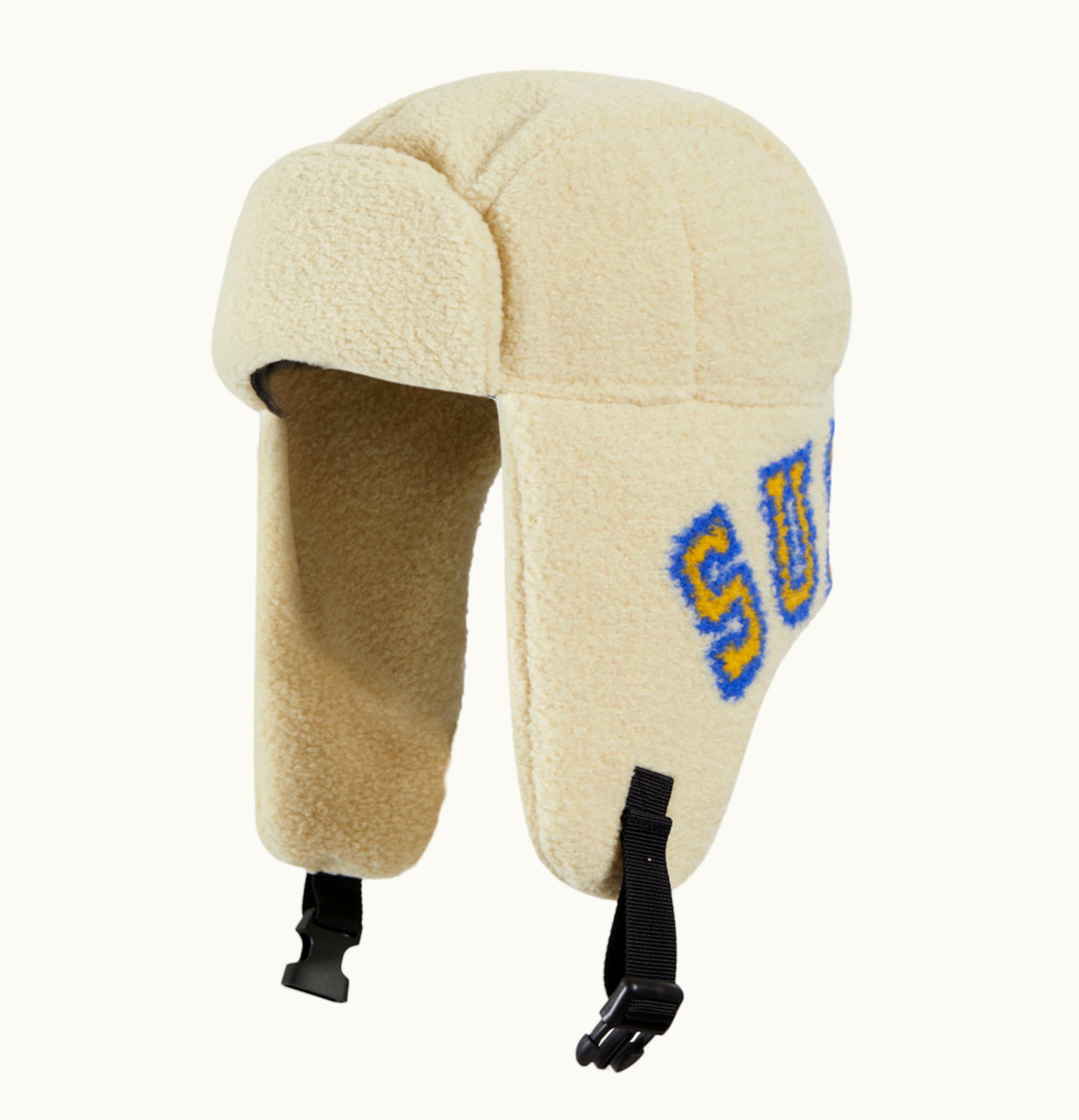 Supreme Supreme Shearling Trooper Natural