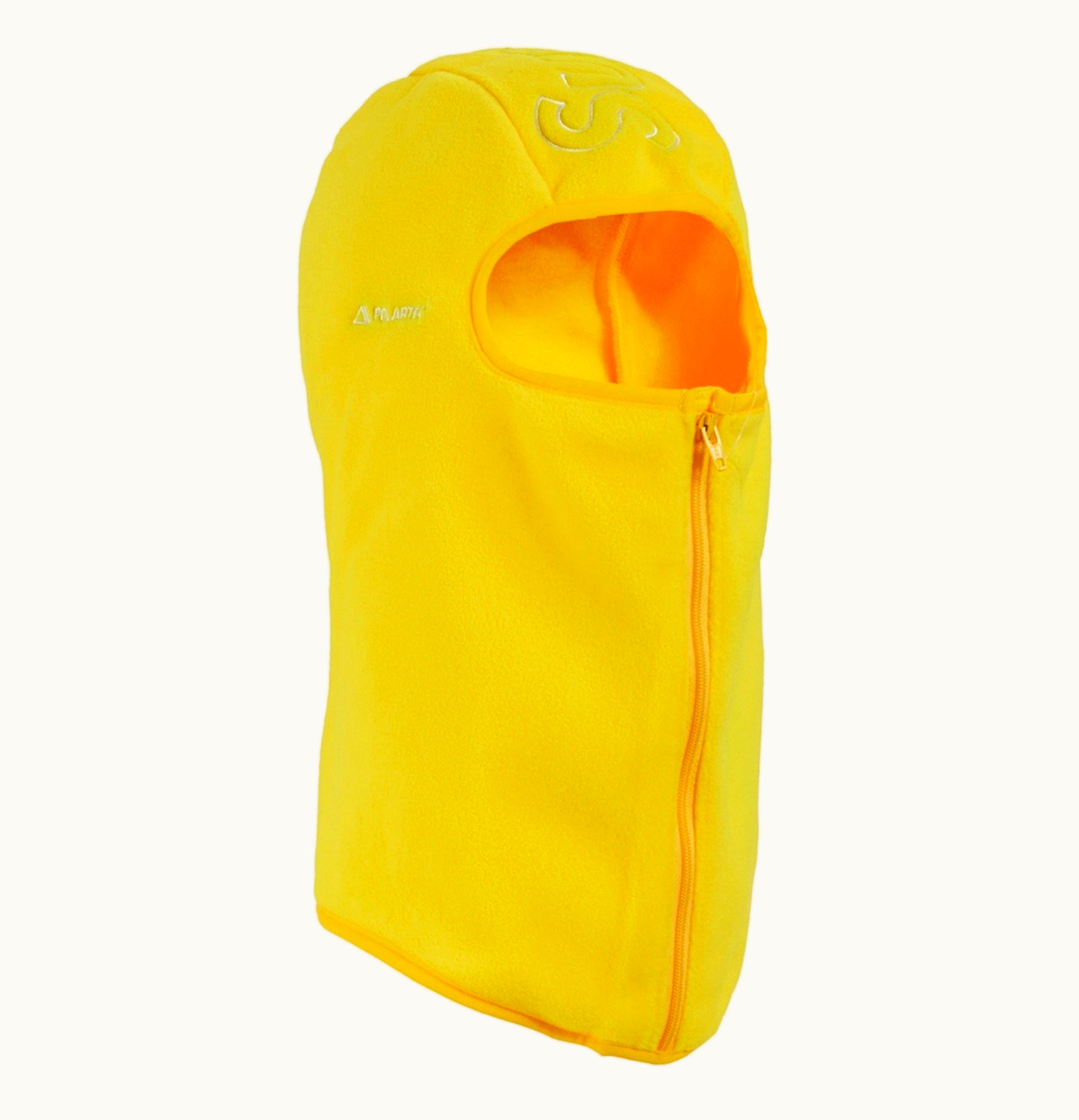 Supreme Supreme Polartec Zip Balaclava Yellow