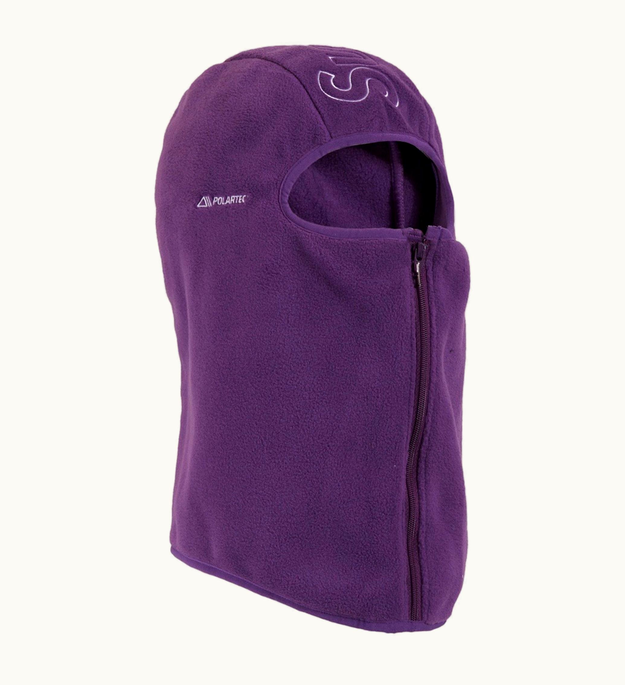 Supreme Supreme Polartec Zip Balaclava Dark Purple