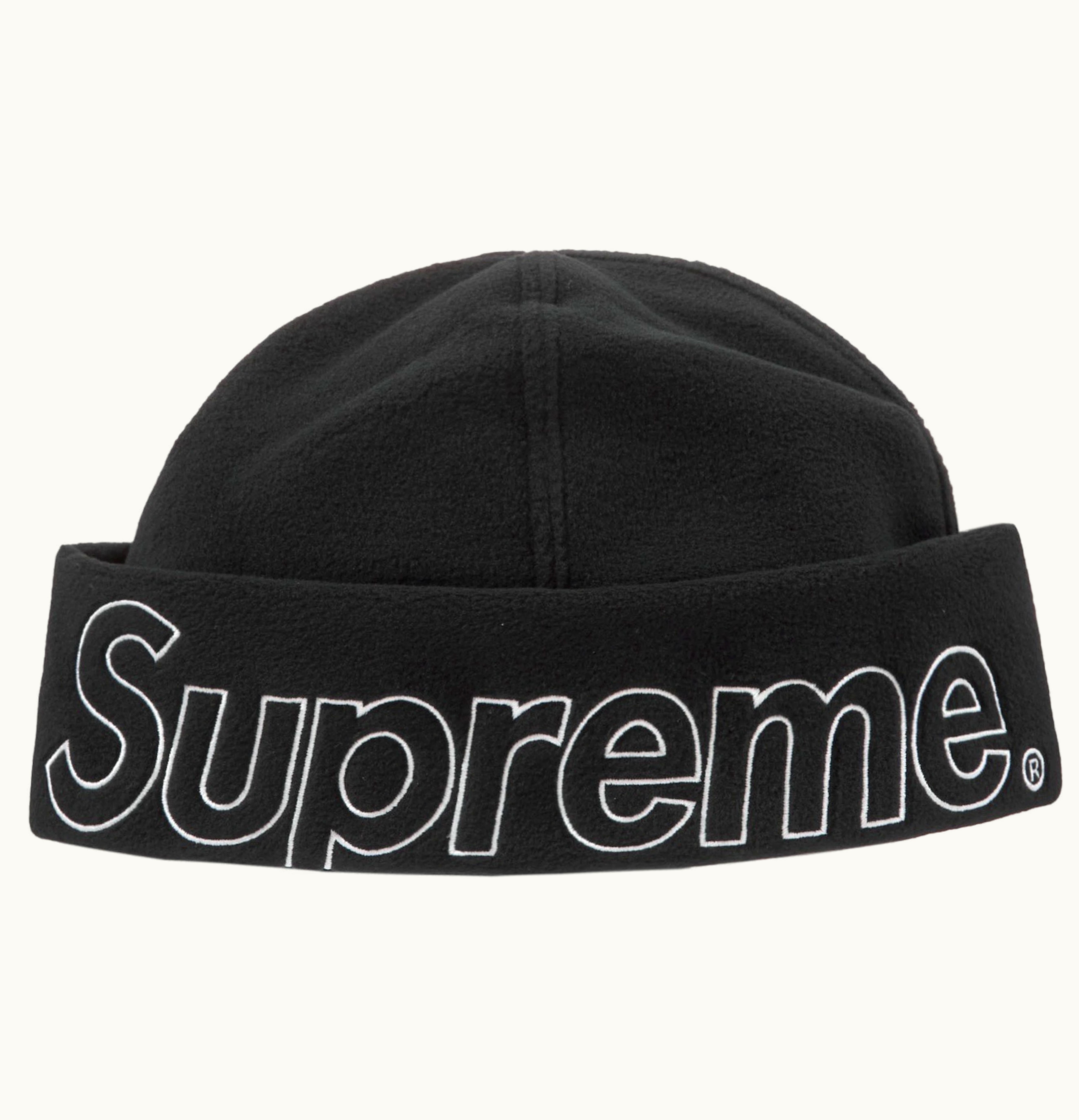 Supreme Supreme Polartec Beanie FW23 Black