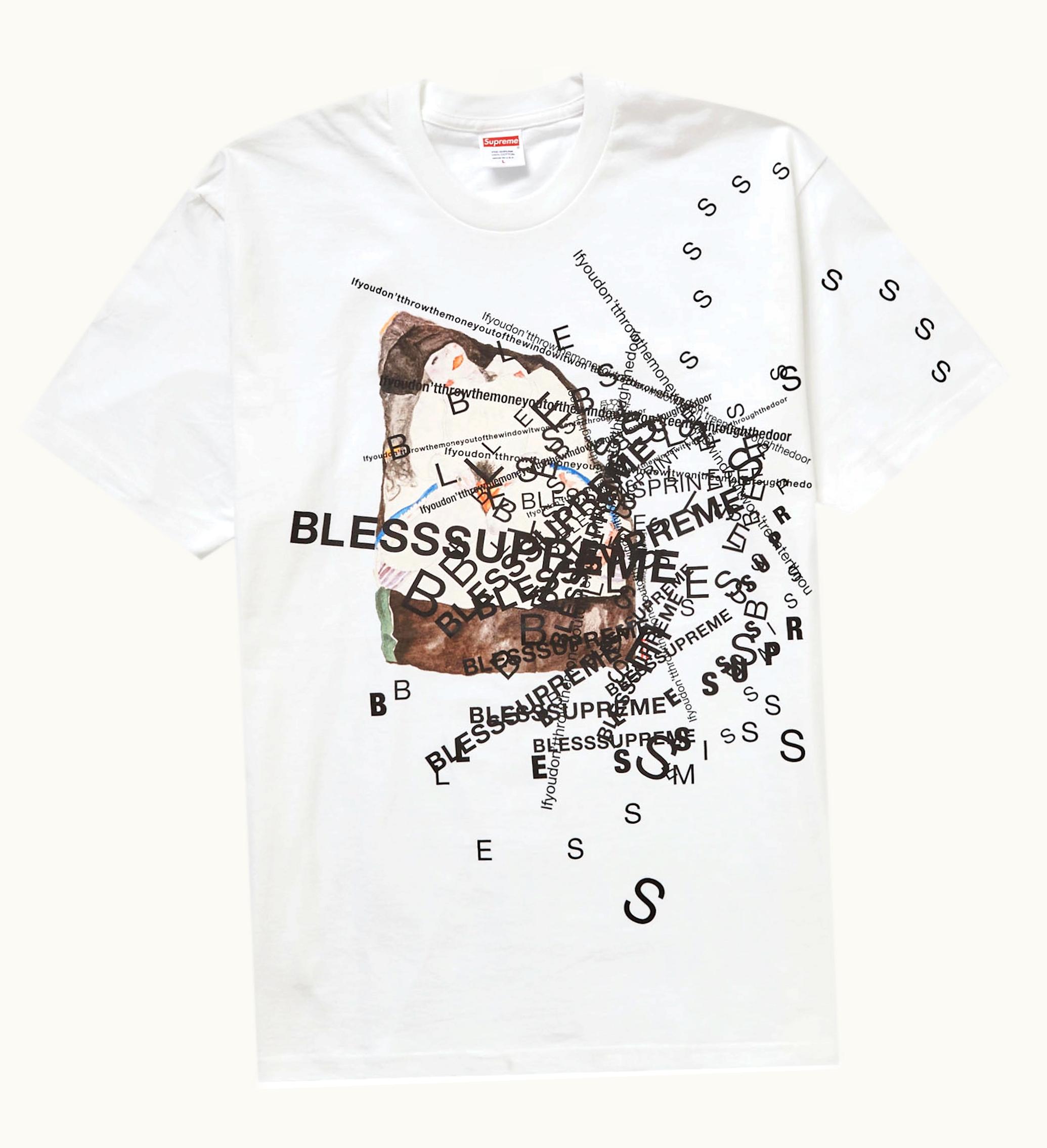 Supreme Supreme Bless Observed In A Dream Tee White