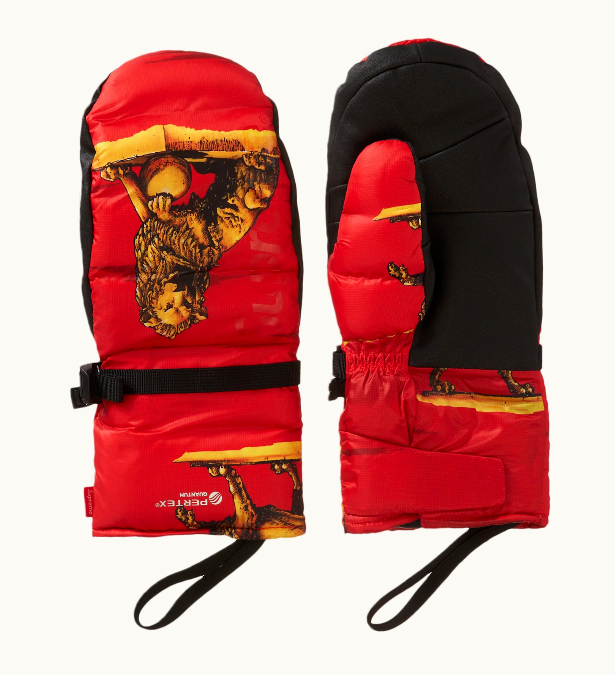 Supreme Supreme Featherweight Down Mittens Lions