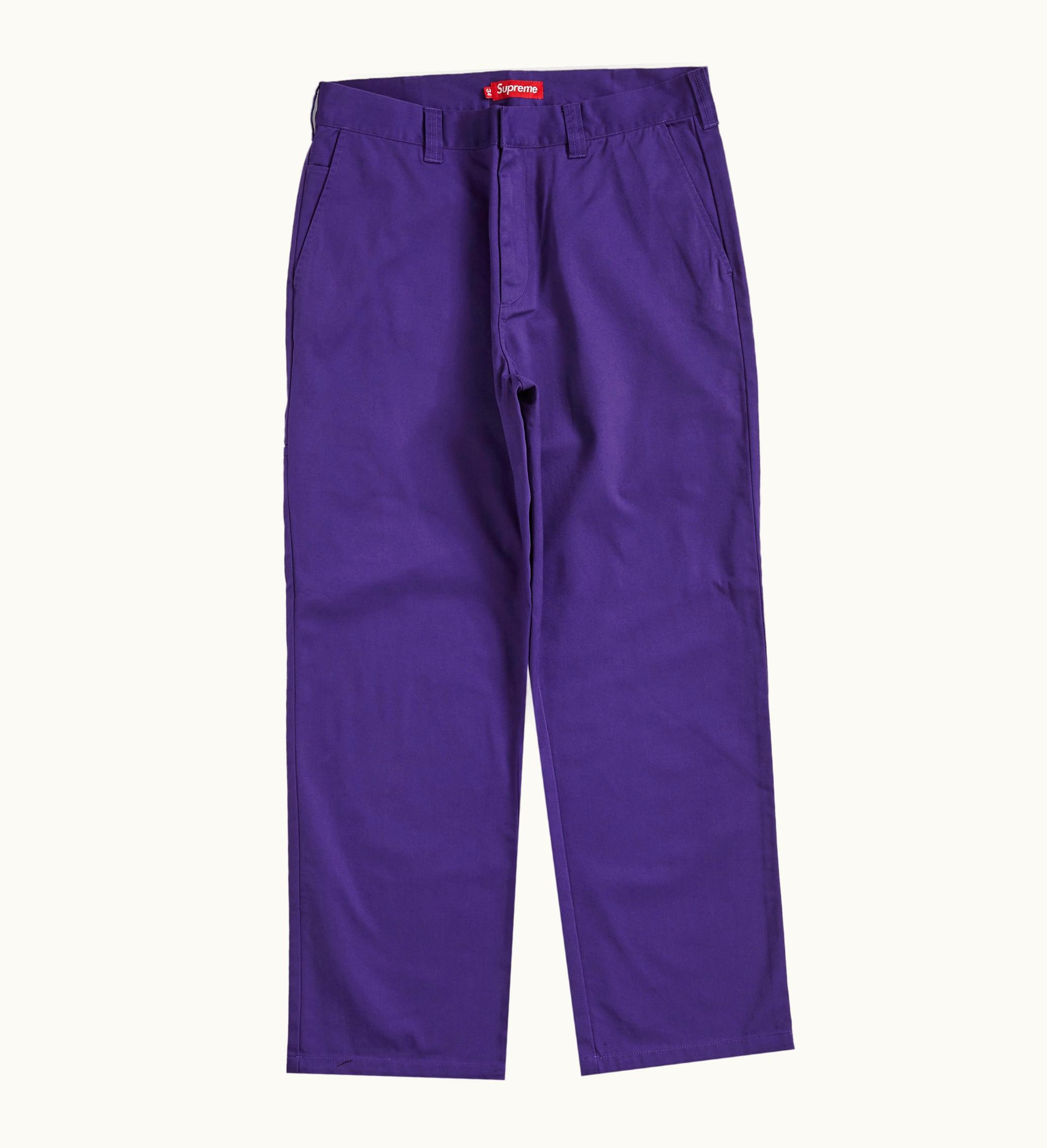 Supreme Supreme Work Pant FW23 Purple