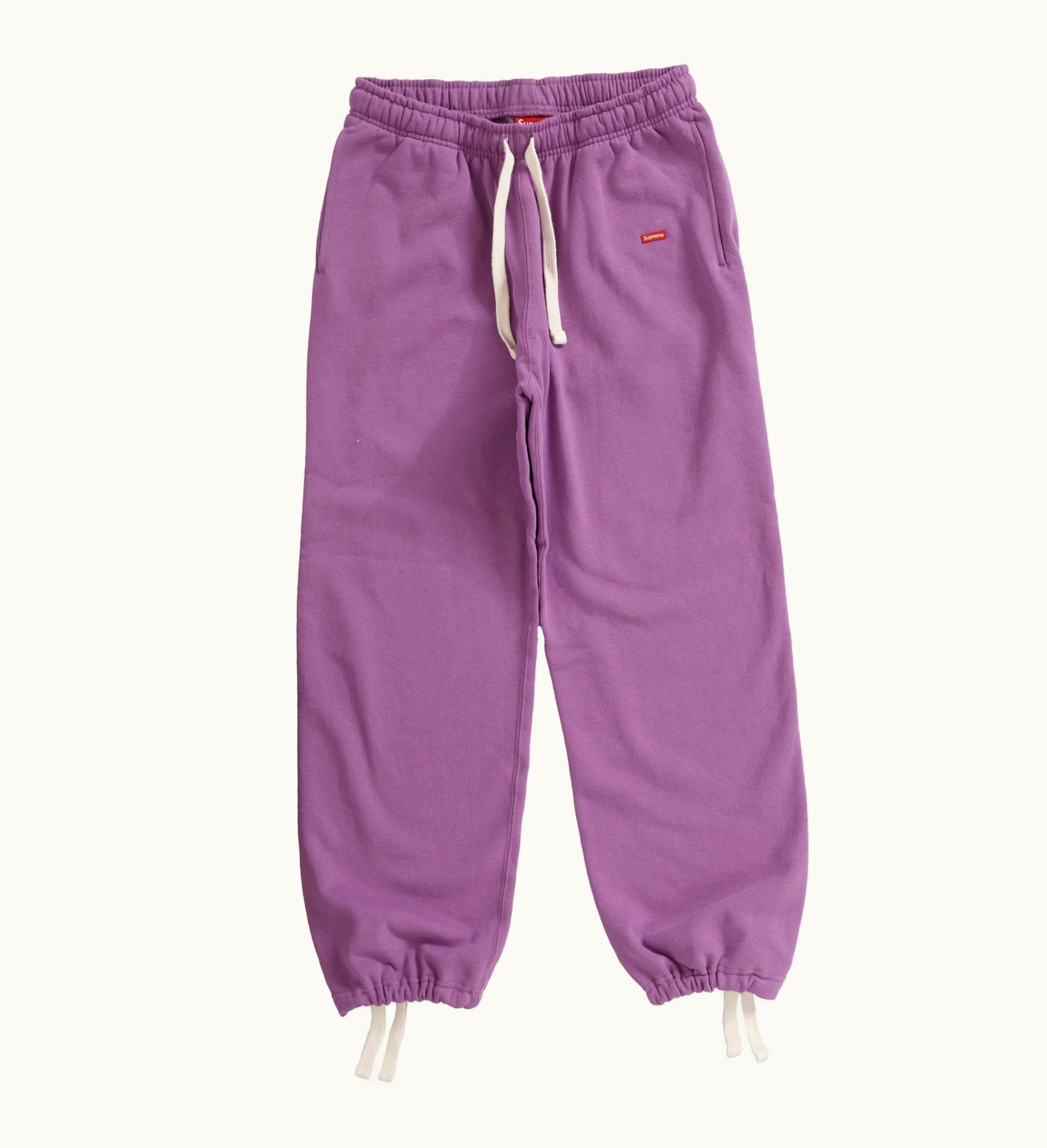 Supreme Supreme Small Box Drawcord Sweatpant Purple