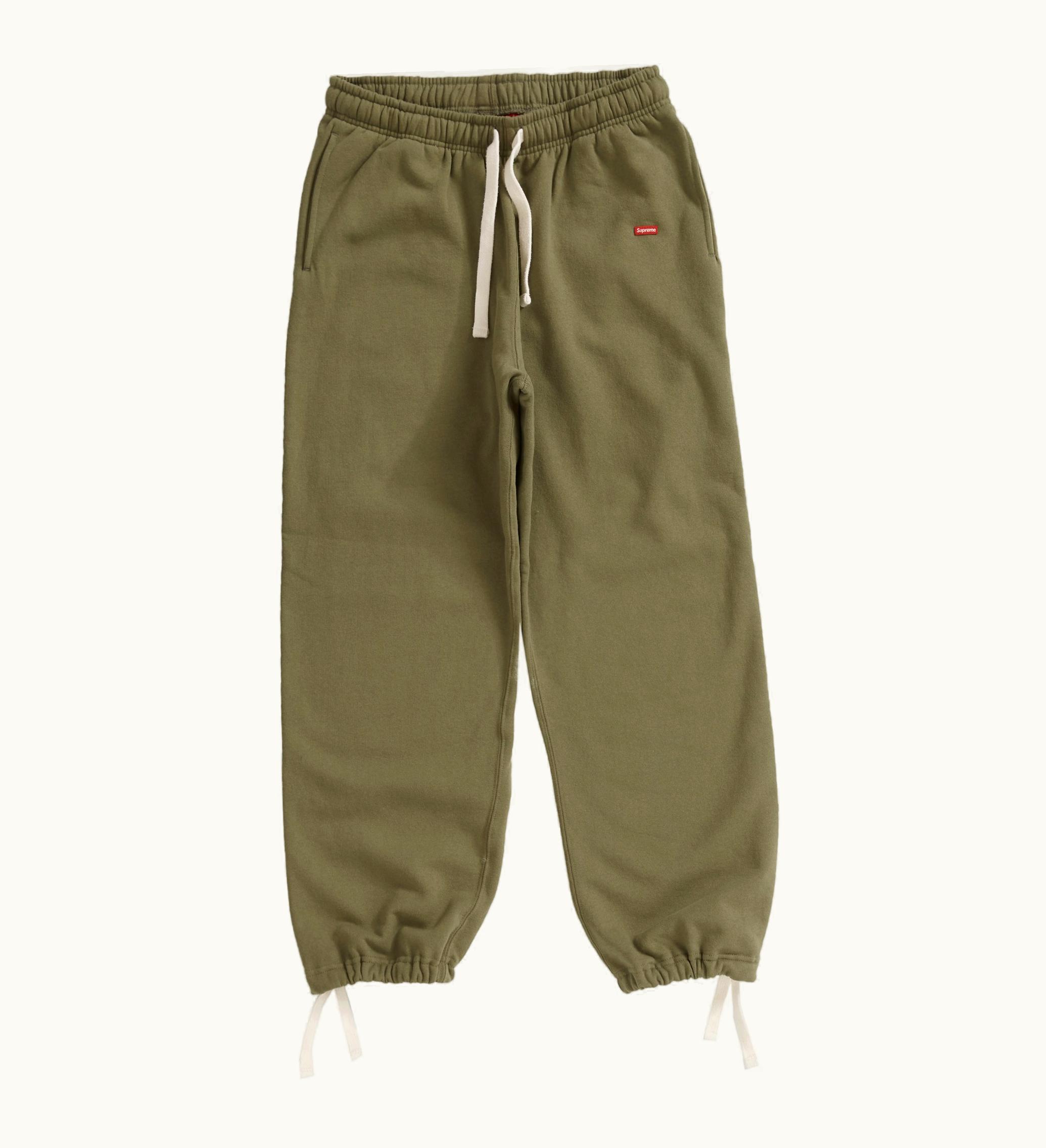 Supreme Supreme Small Box Drawcord Sweatpant Light Olive