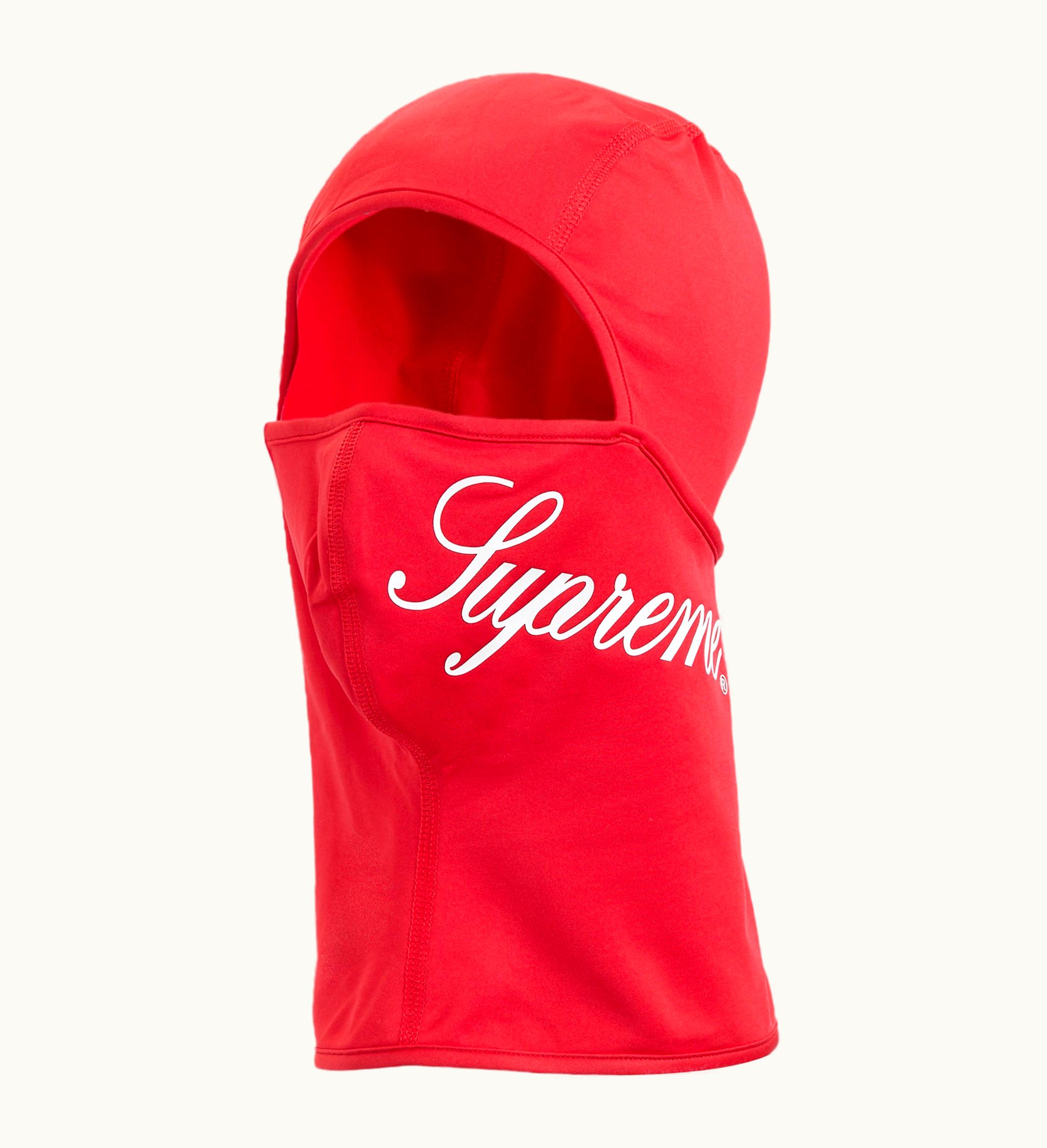 Supreme Supreme Script Lightweight Balaclava Red