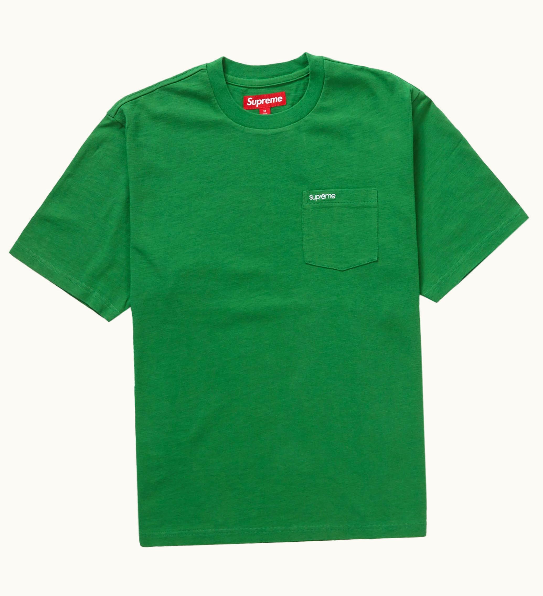 Supreme Supreme S S Pocket Tee FW23 Green