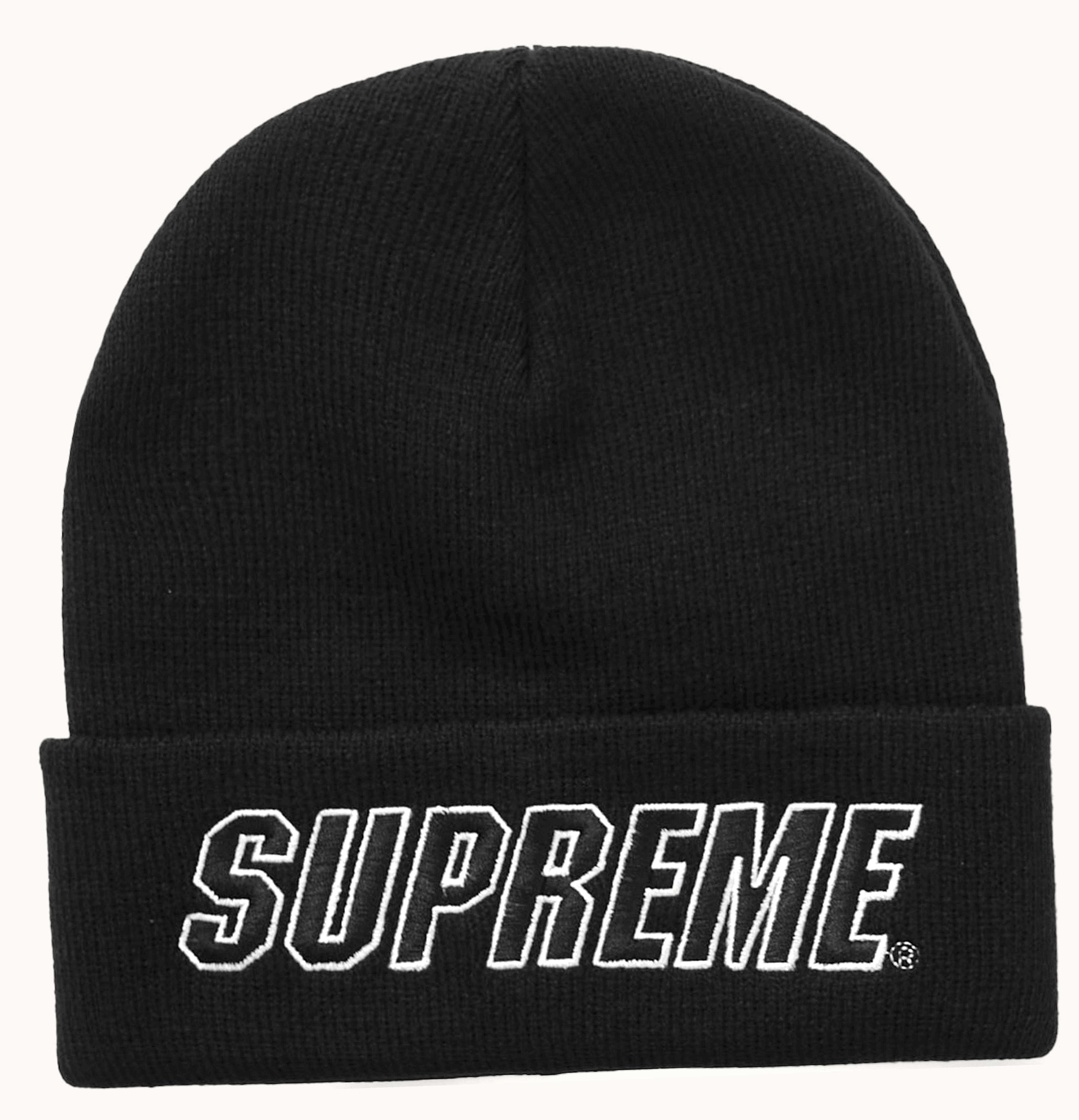 Supreme Supreme Slant Beanie Black