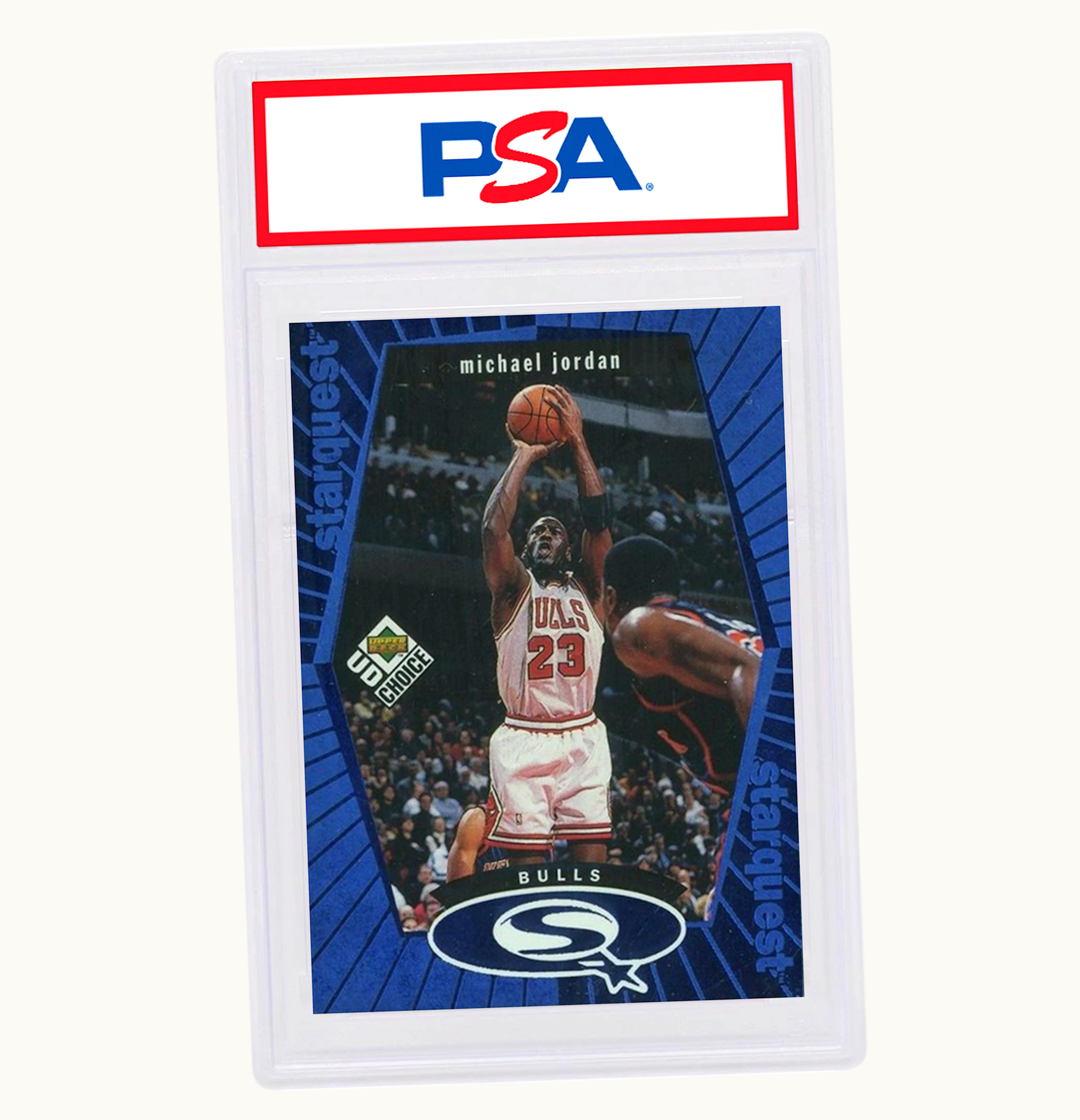 Upper Deck Michael Jordan 1998 Upper Deck Choice Starquest Blue SQ30