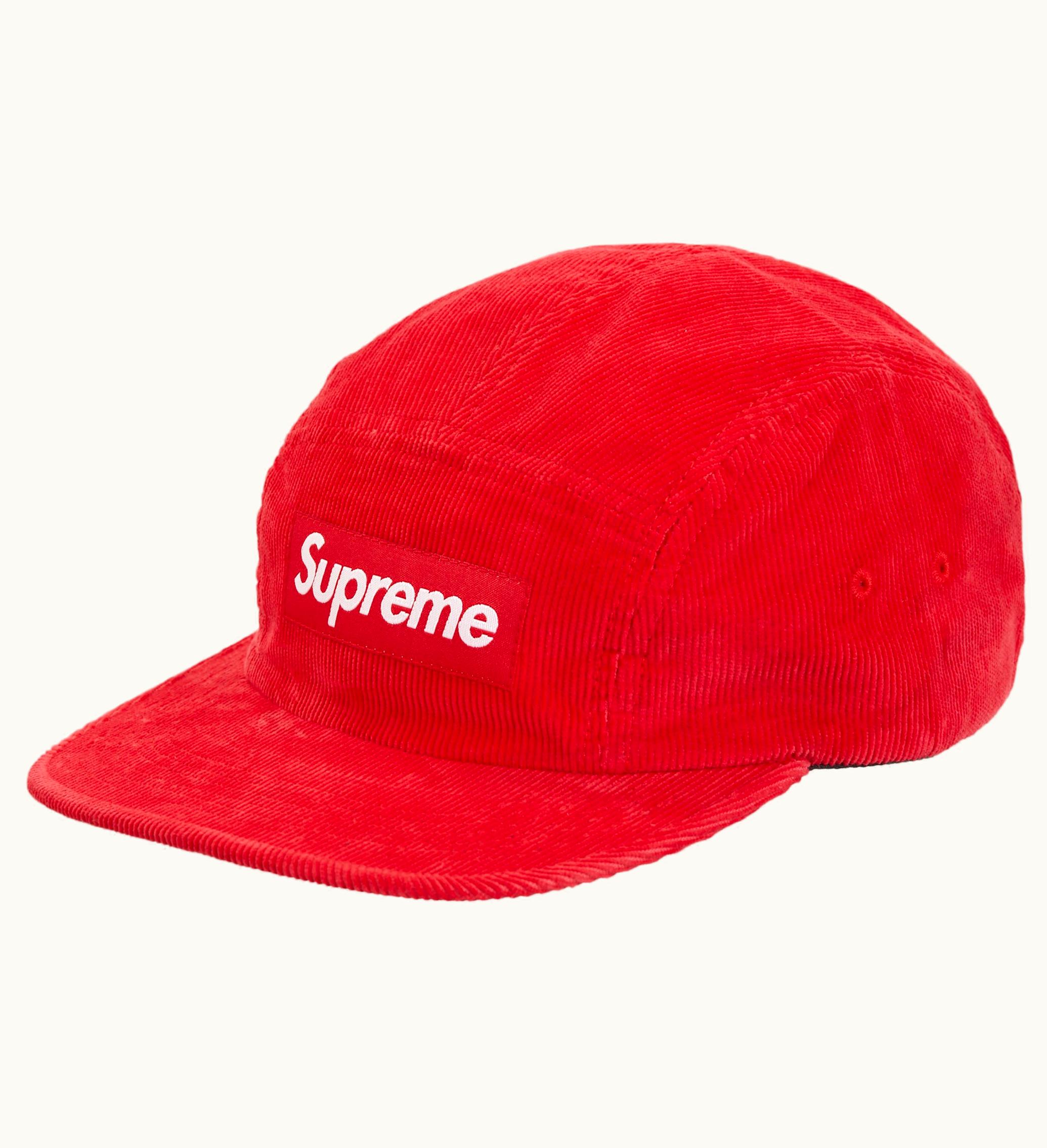 Supreme Supreme Corduroy Camp Cap FW23 Red