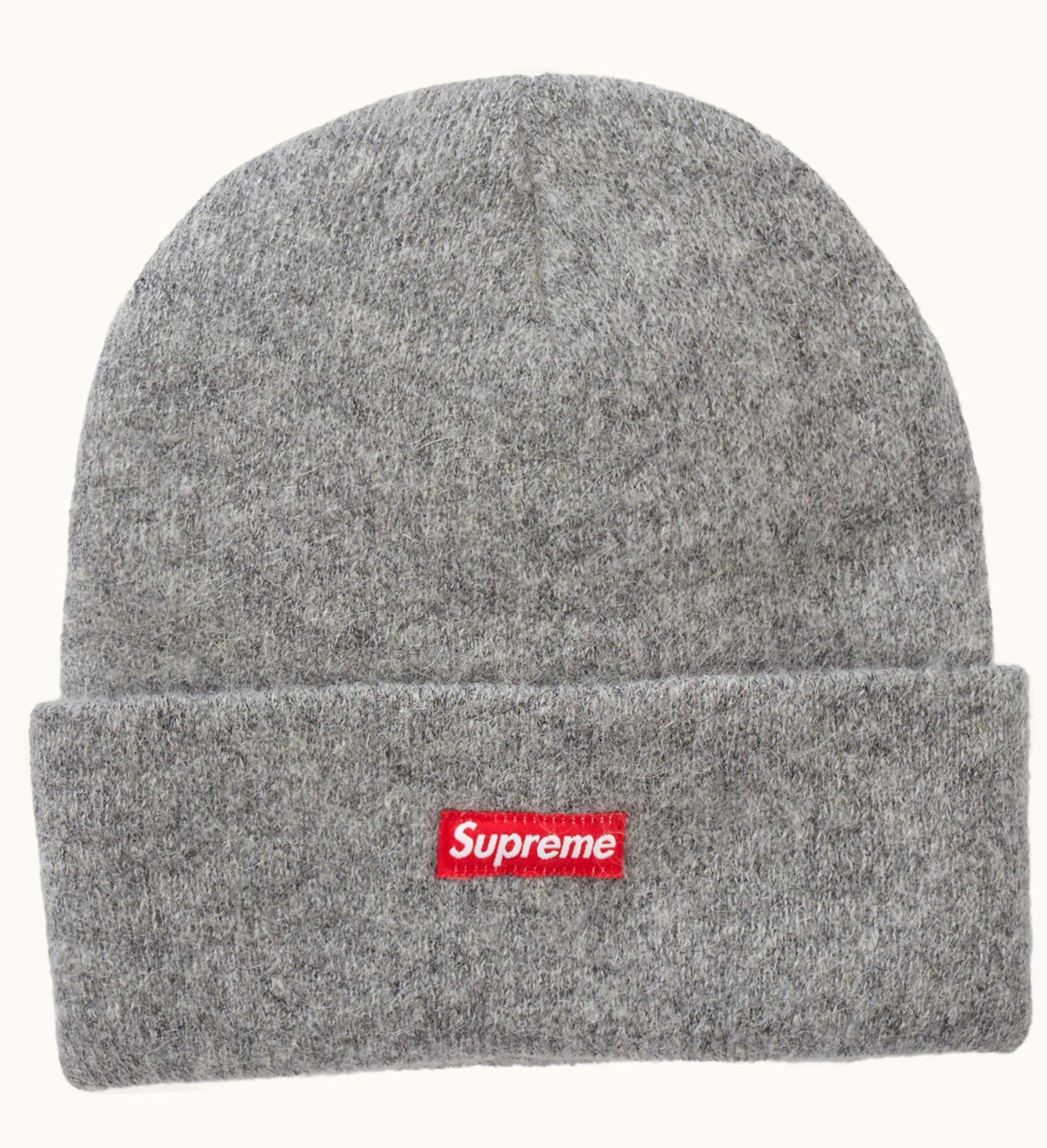 Supreme Supreme Mohair Beanie FW23 Heather Grey
