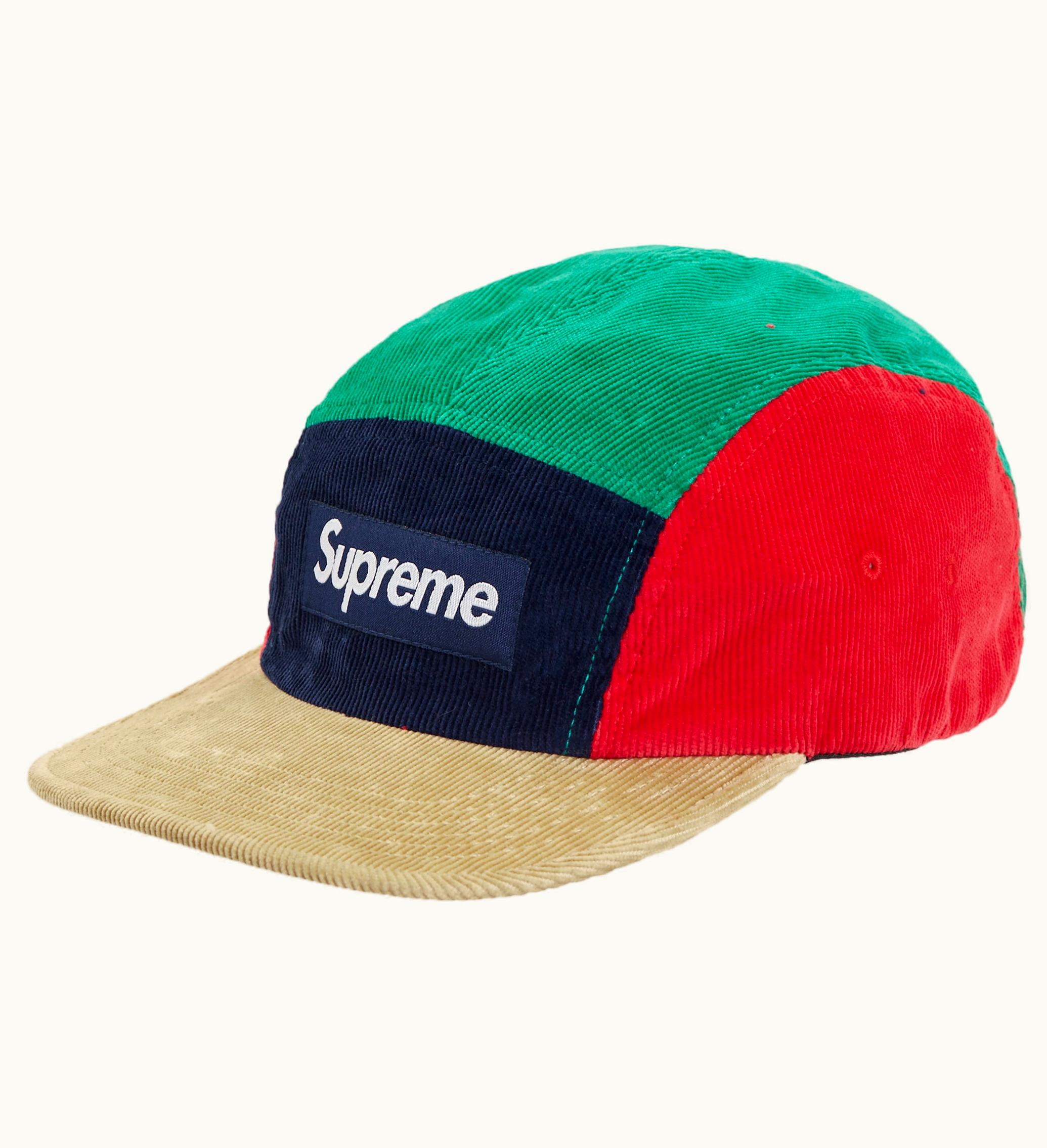 Supreme Supreme Corduroy Camp Cap FW23 Multicolor