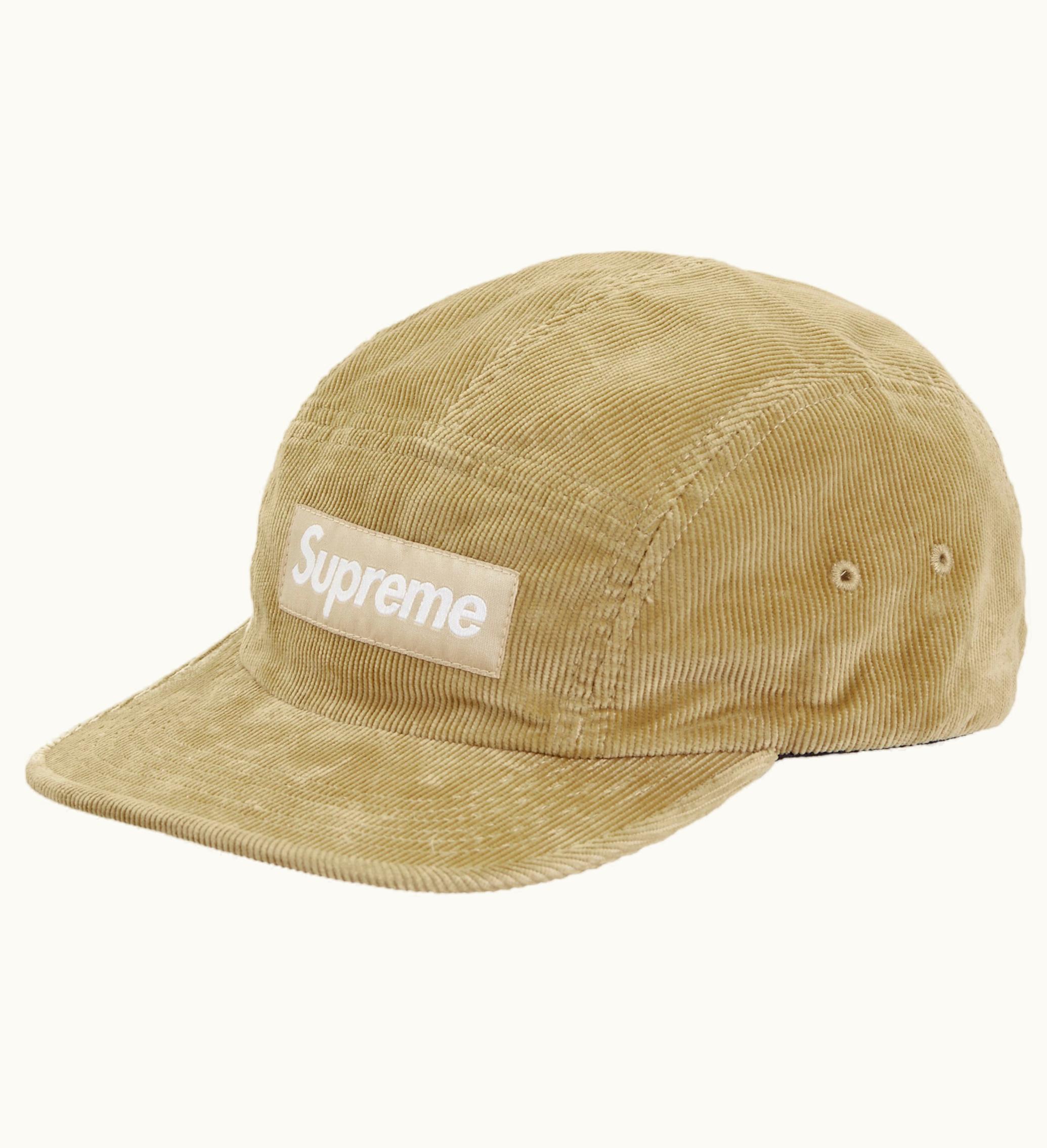 Supreme Supreme Corduroy Camp Cap FW23 Tan