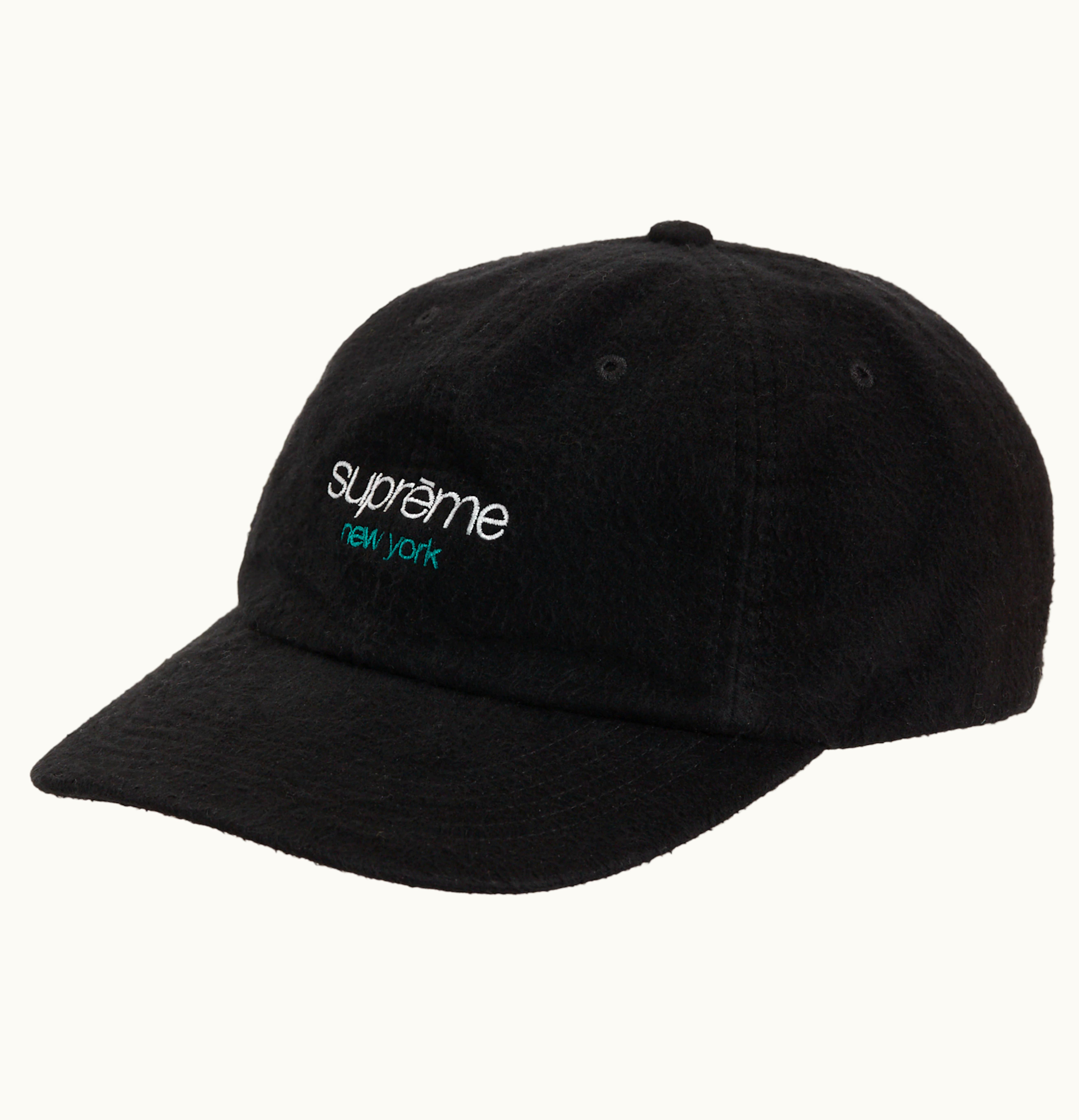 Supreme Supreme Washed Flannel 6 Panel Black