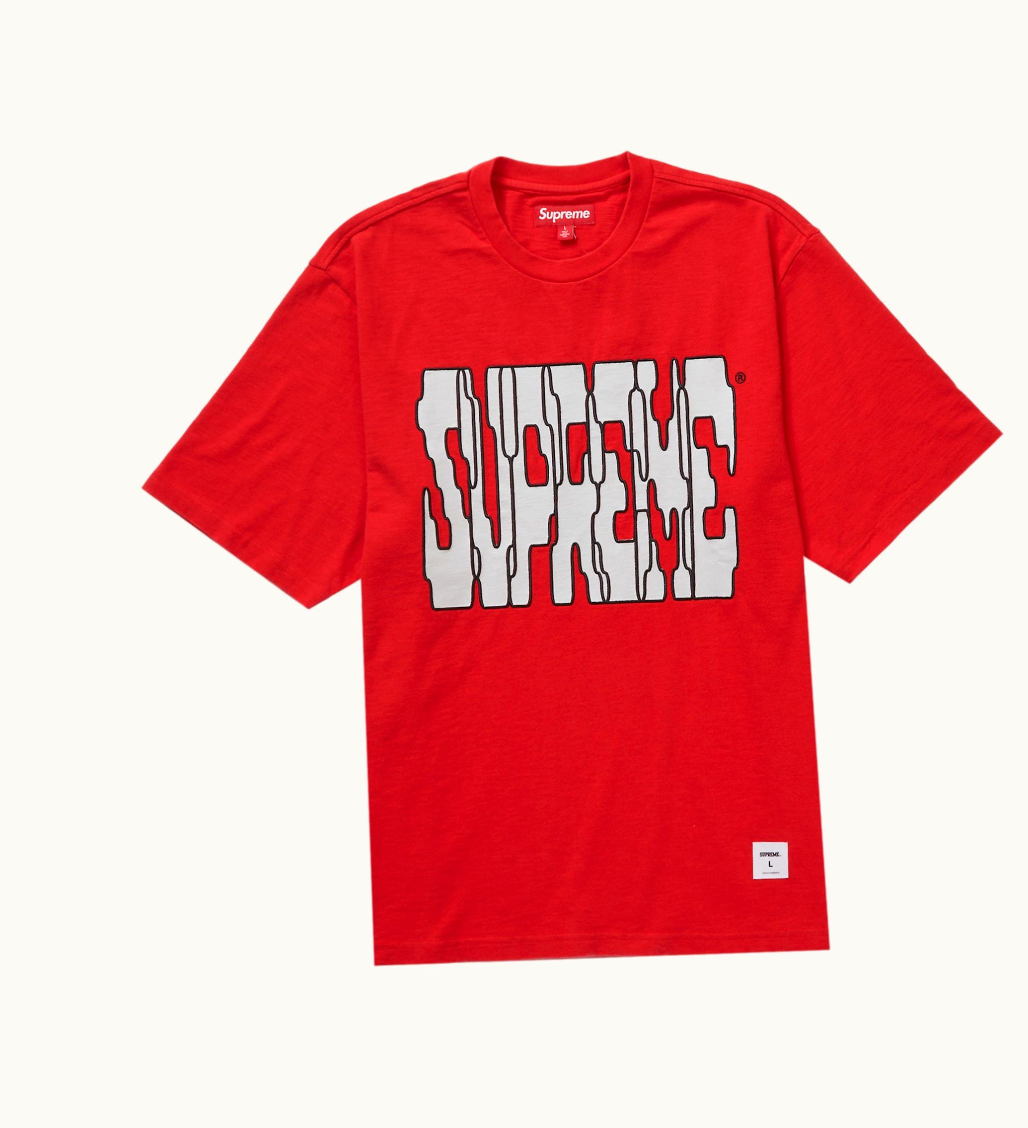 Supreme Supreme Digi S S Top Red