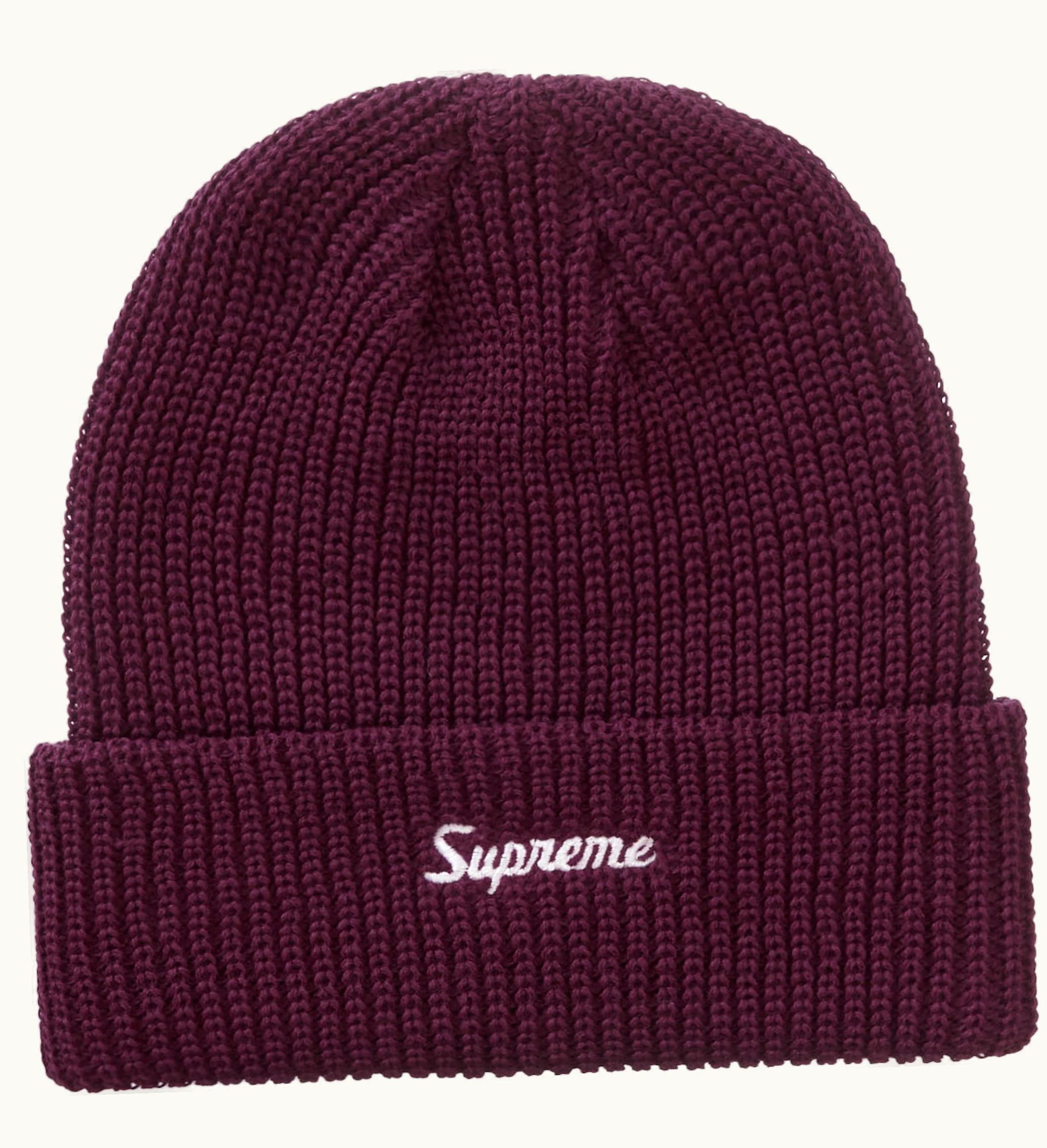 Supreme Supreme Loose Gauge Beanie Burgundy