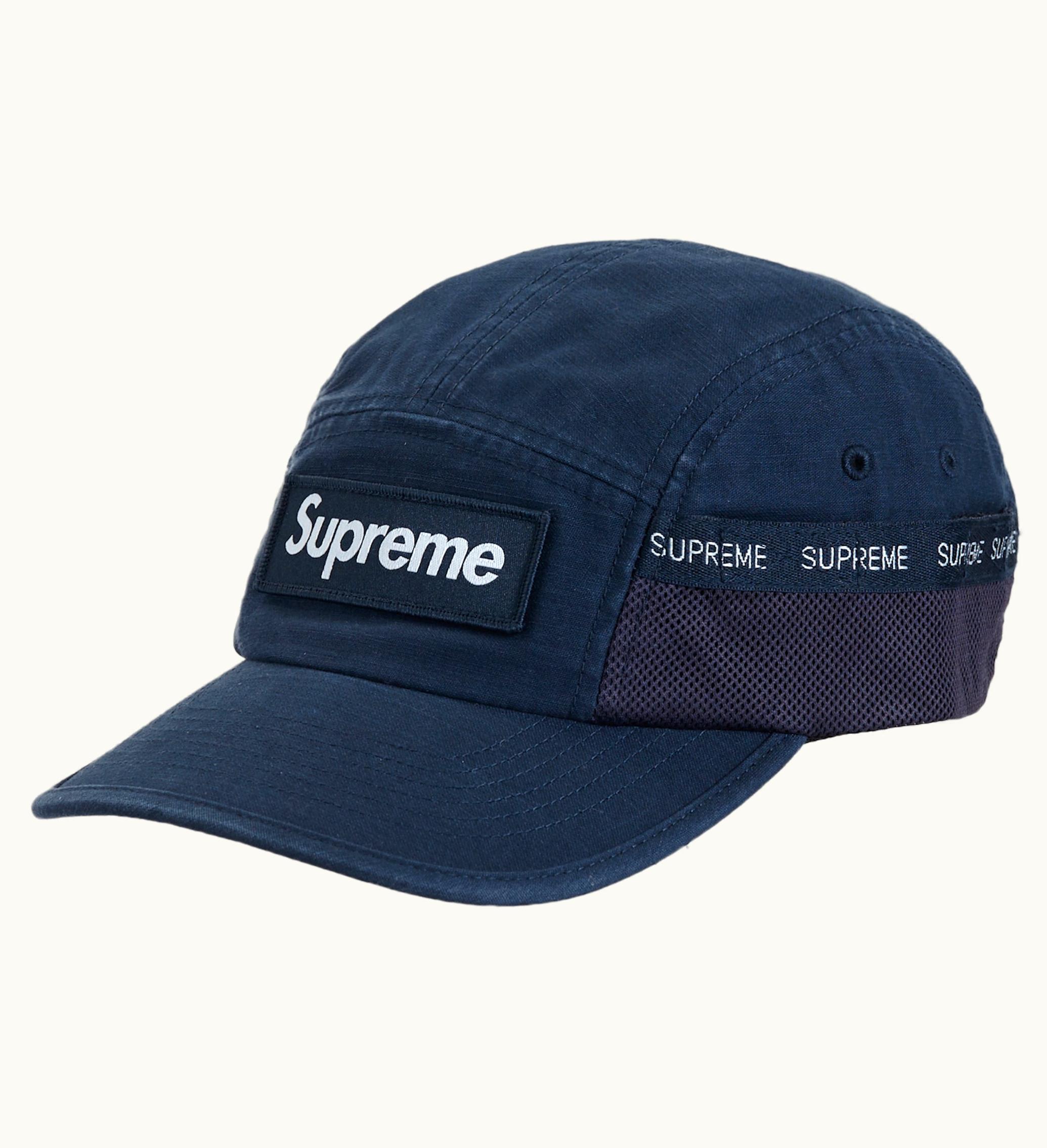 Supreme Supreme Mesh Pocket Camp Cap Blue