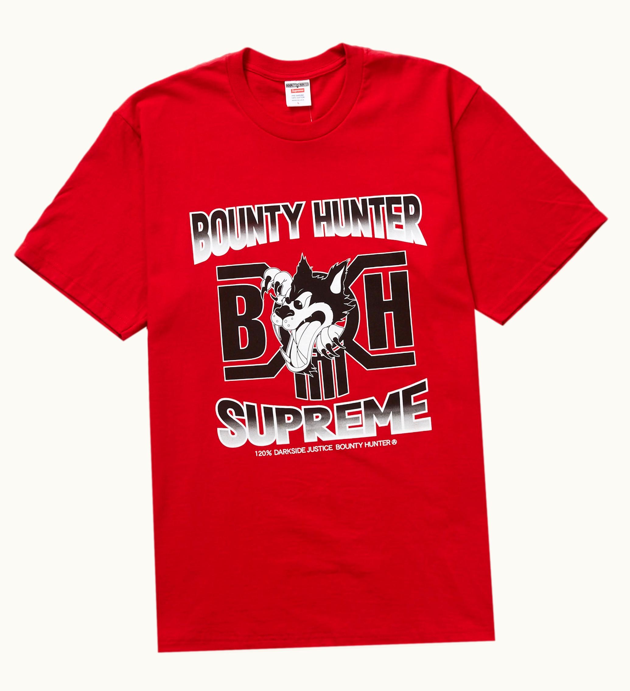 Supreme Supreme Bounty Hunter Wolf Tee Red