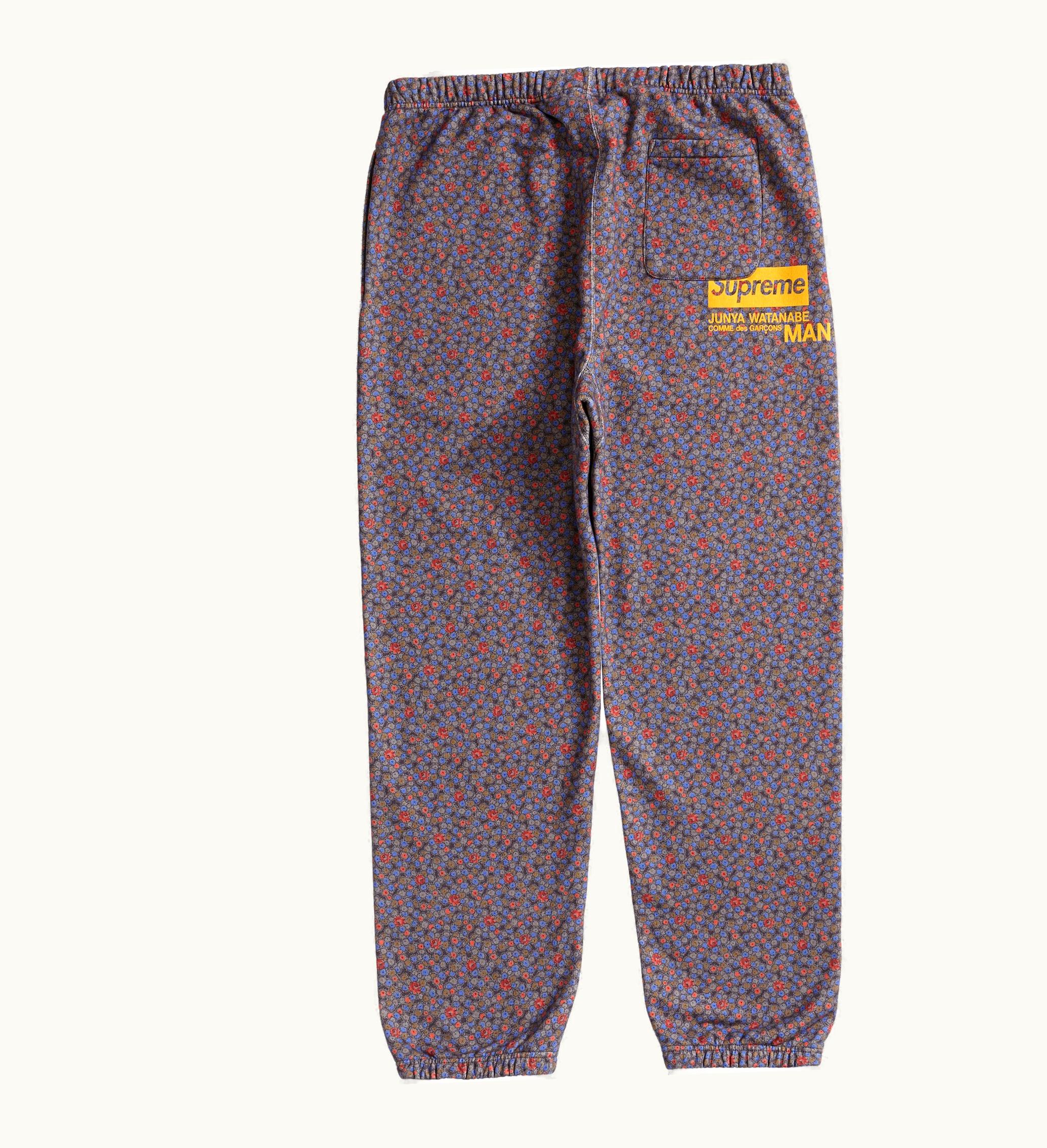 Supreme Supreme Junya Watanabe CDG Man Sweatpant Black Flowers