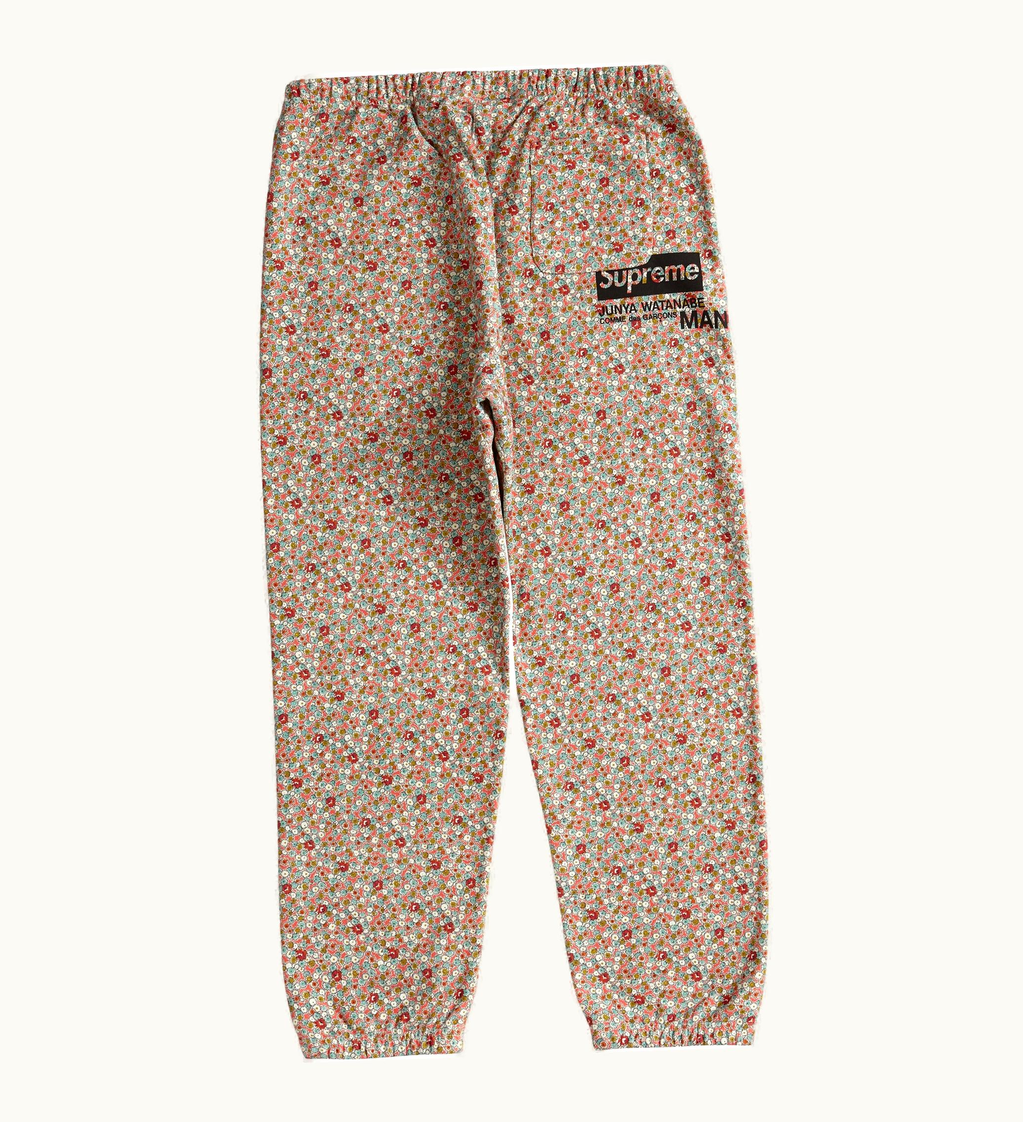 Supreme Supreme Junya Watanabe CDG Man Sweatpant Pink Flowers