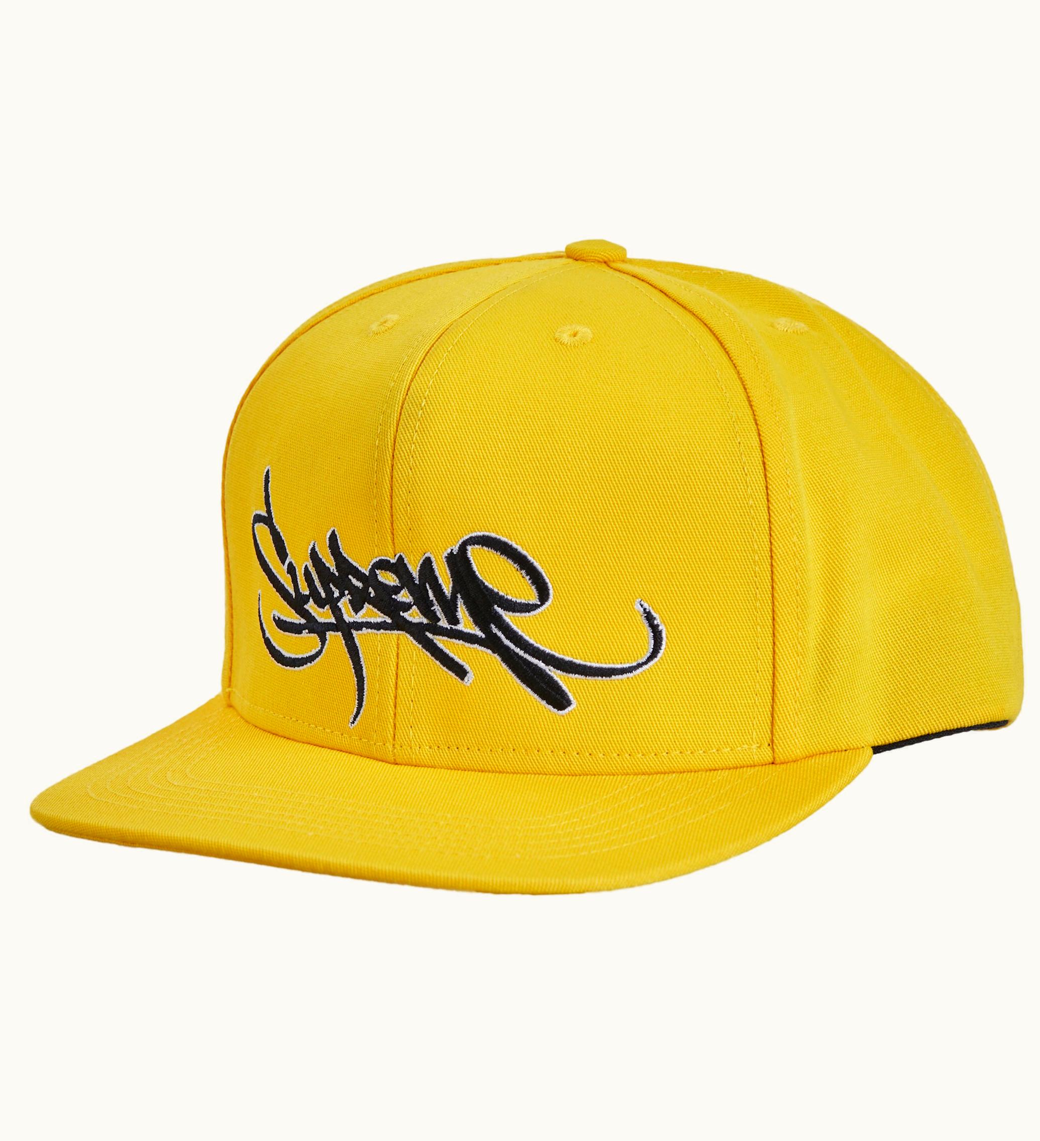 Supreme Supreme Handstyle 6 Panel Yellow