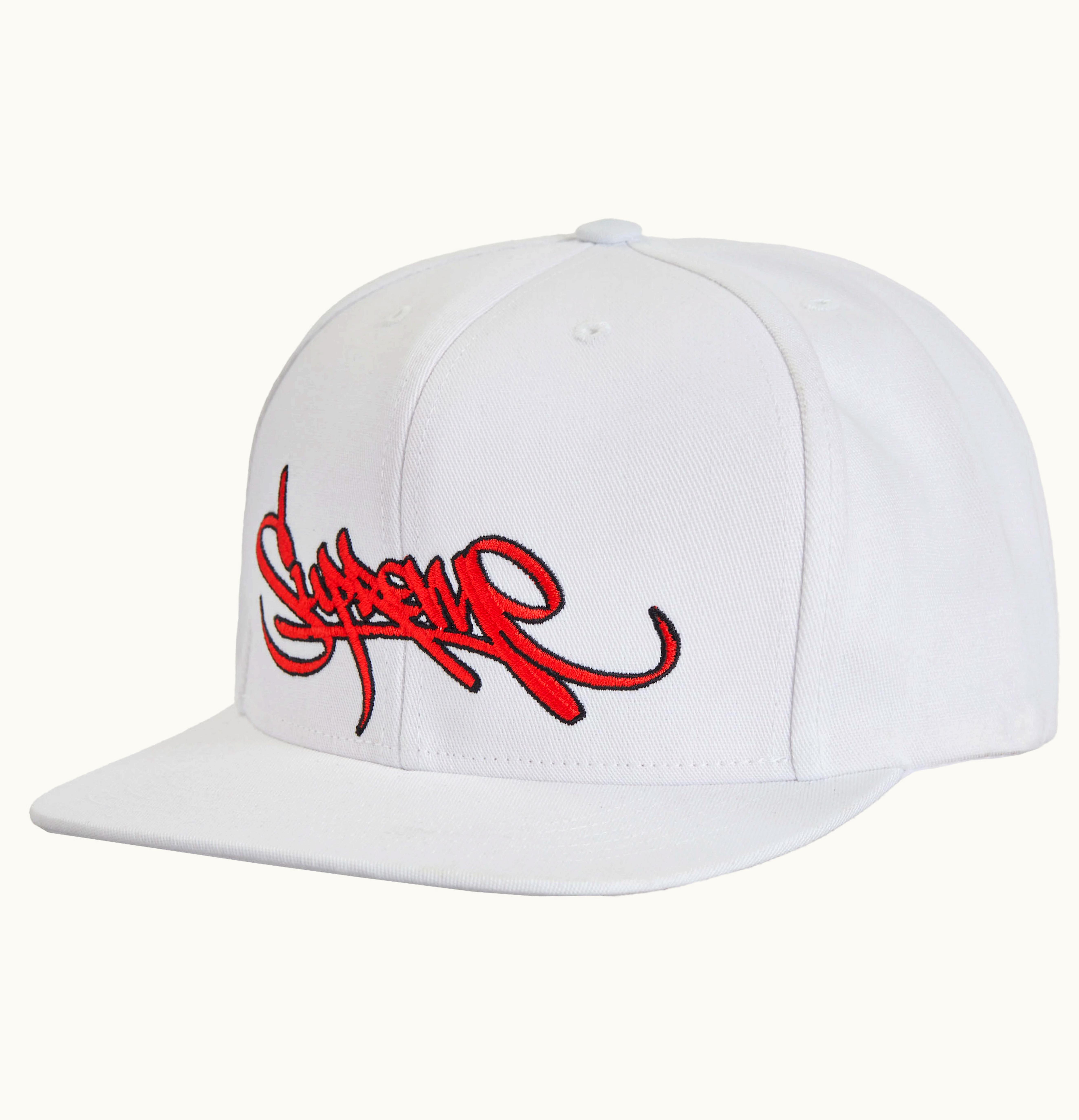 Supreme Supreme Handstyle 6 Panel White