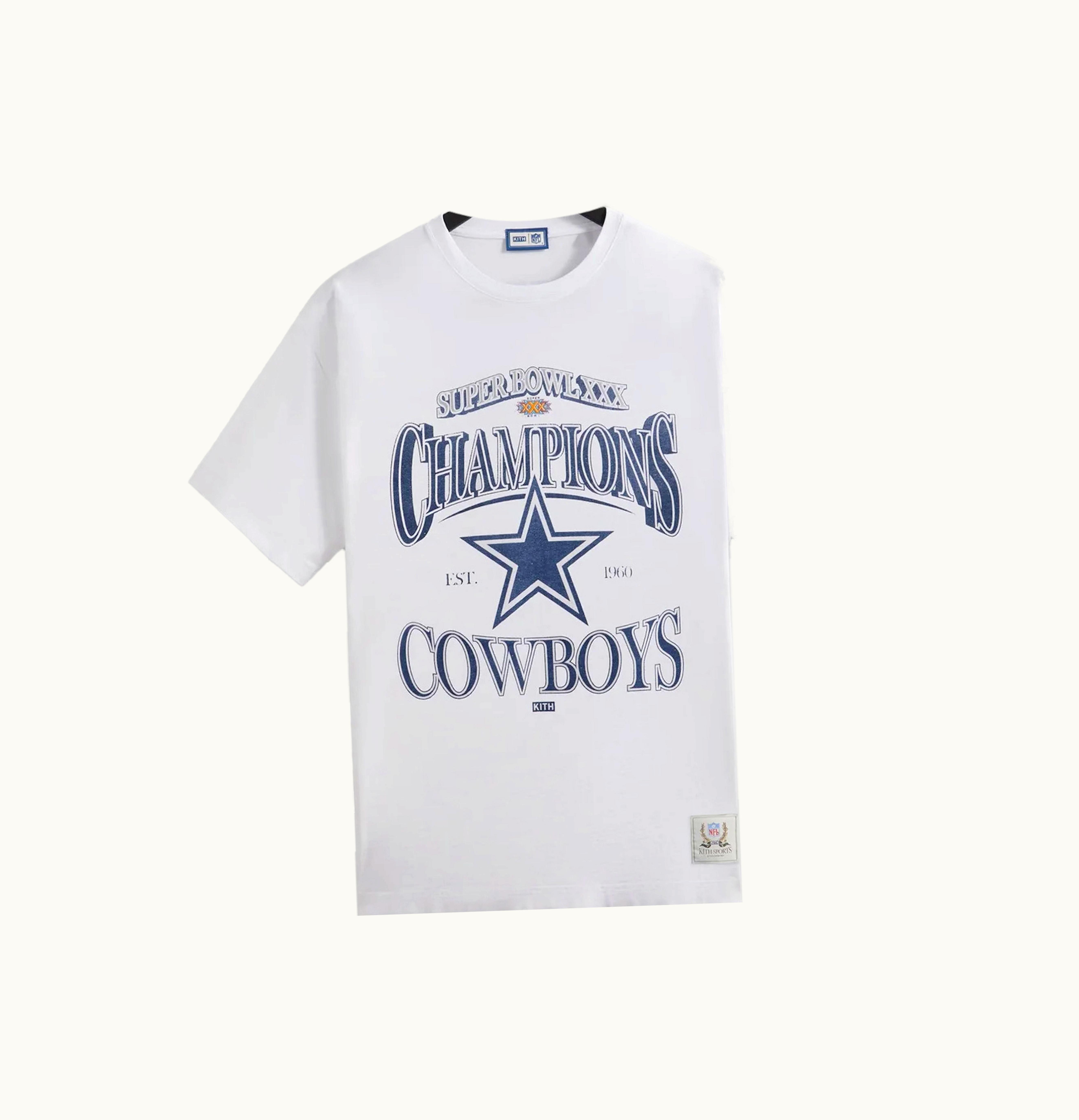 Kith Kith X NFL Cowboys Vintage Tee White