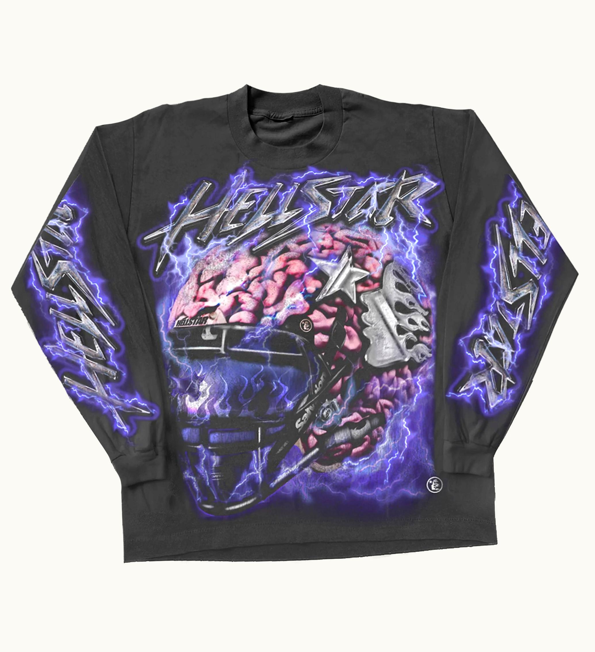 Hellstar Hellstar Powered By The Star L S Tee Black