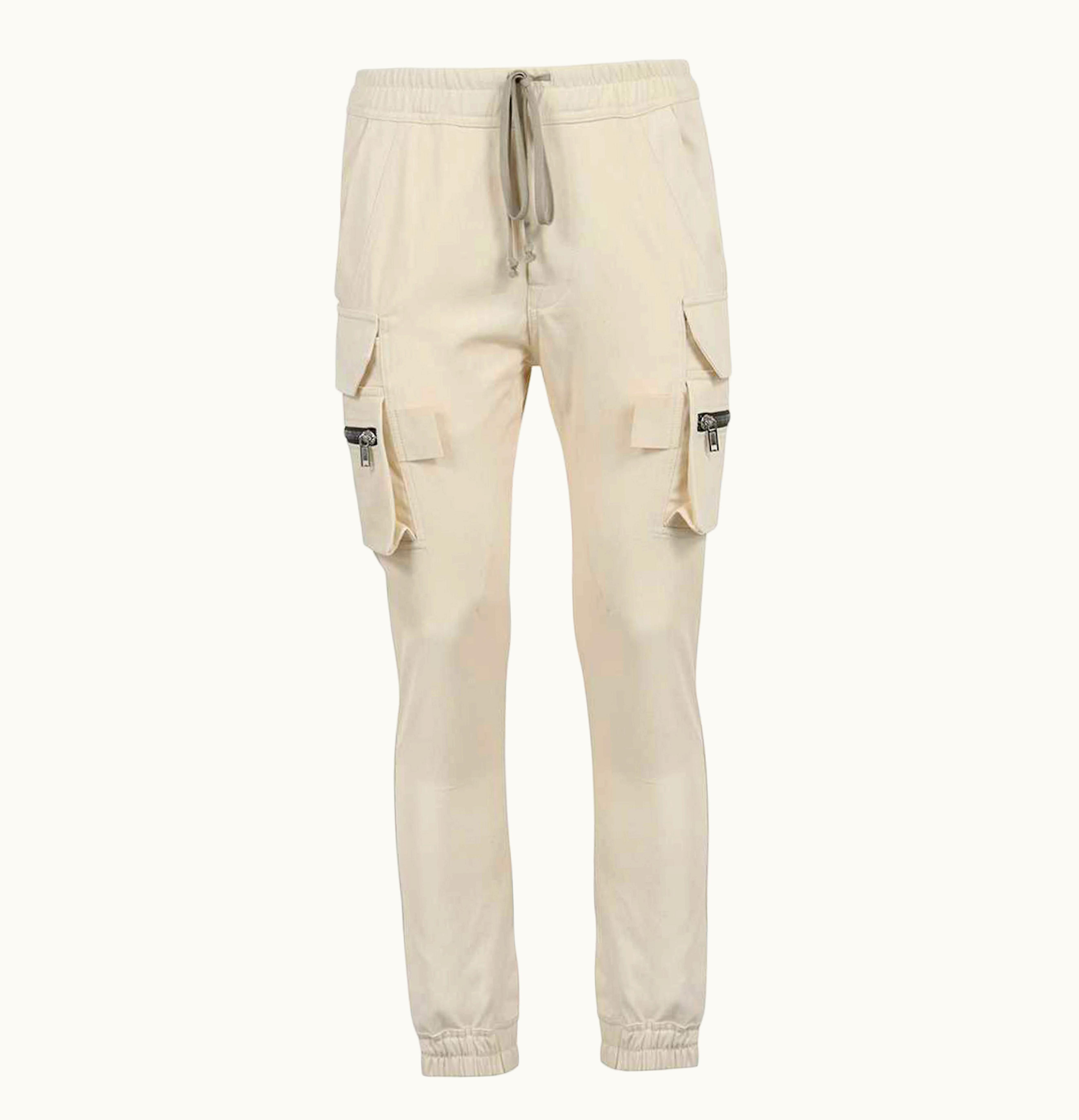 Rick Owens Rick Owens Mastodon Cargo Trousers White