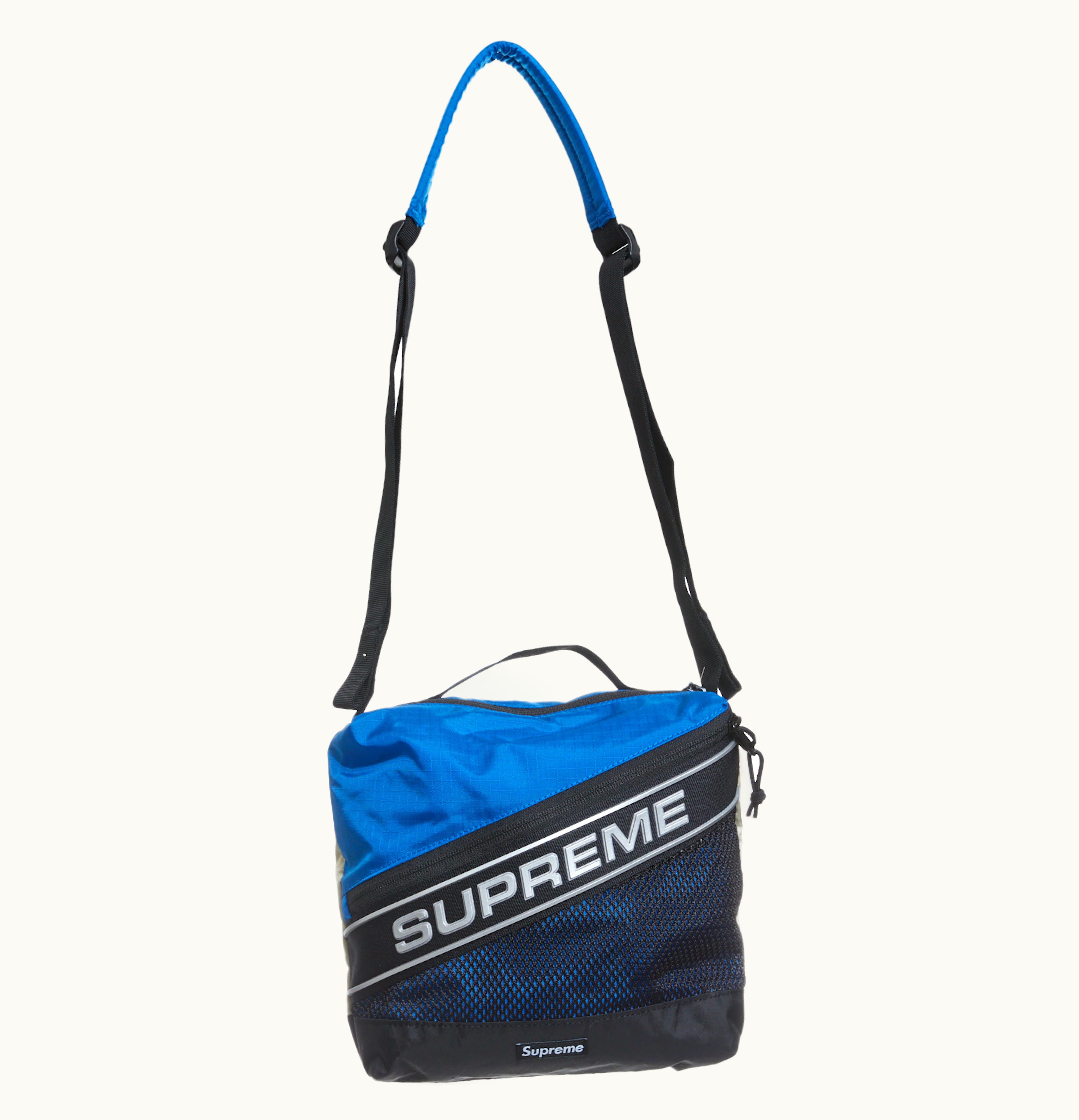 Supreme Supreme Logo Shoulder Bag Blue