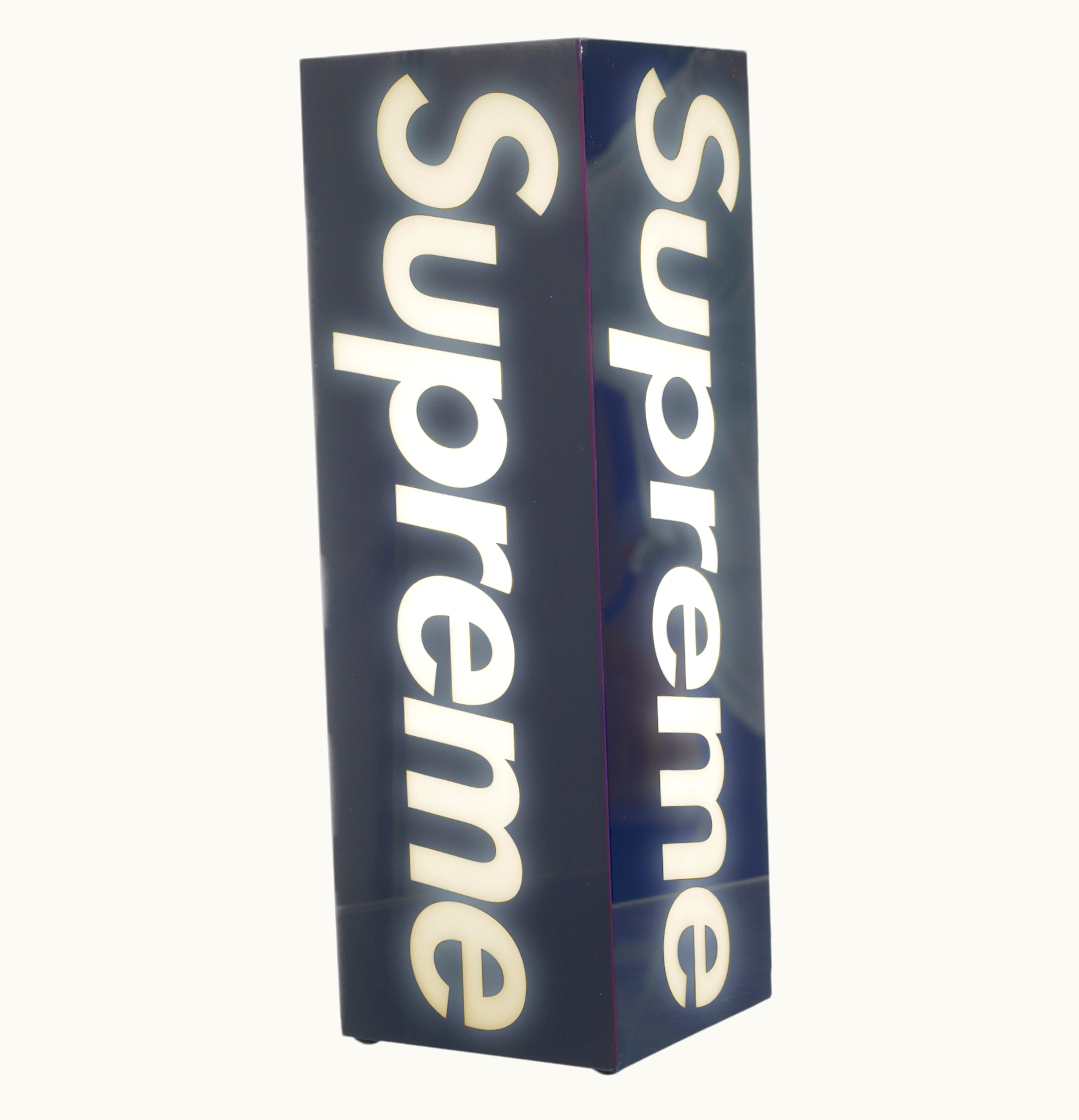 Supreme Supreme Box Logo Lamp Blue