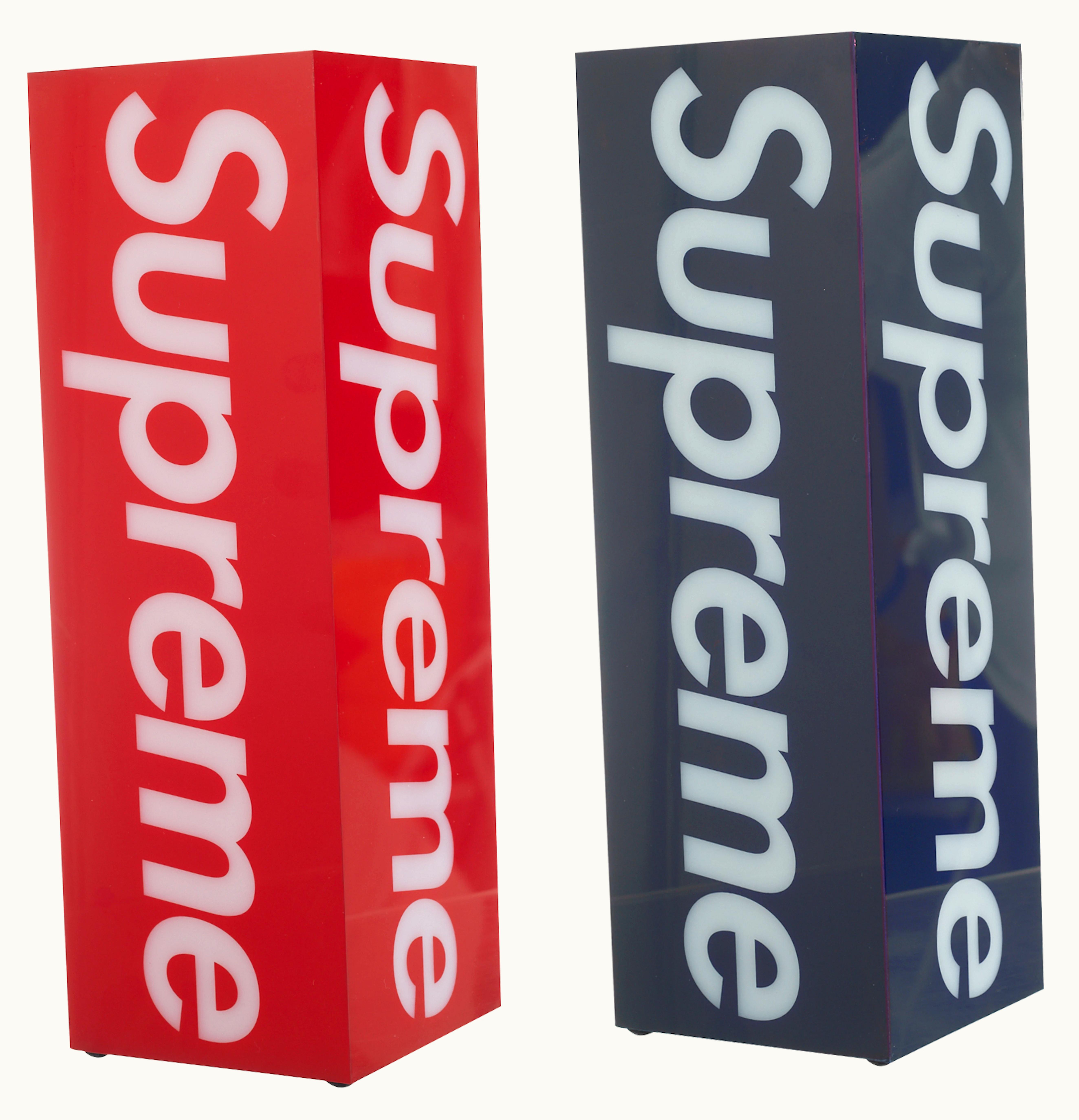 Supreme Supreme Box Logo Lamp Set Multicolor