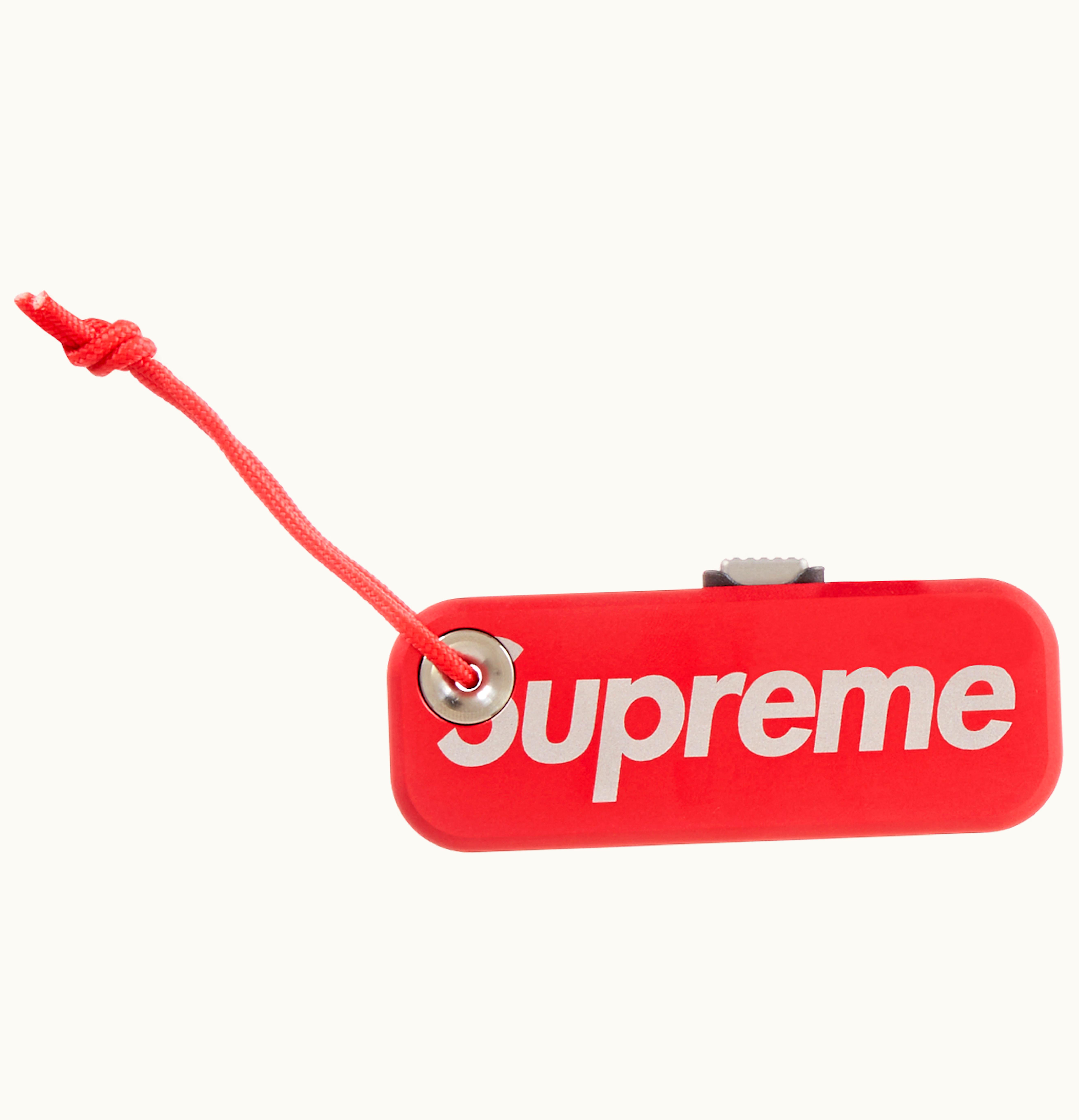 Supreme Supreme James Brand Palmer Utility Knife Red