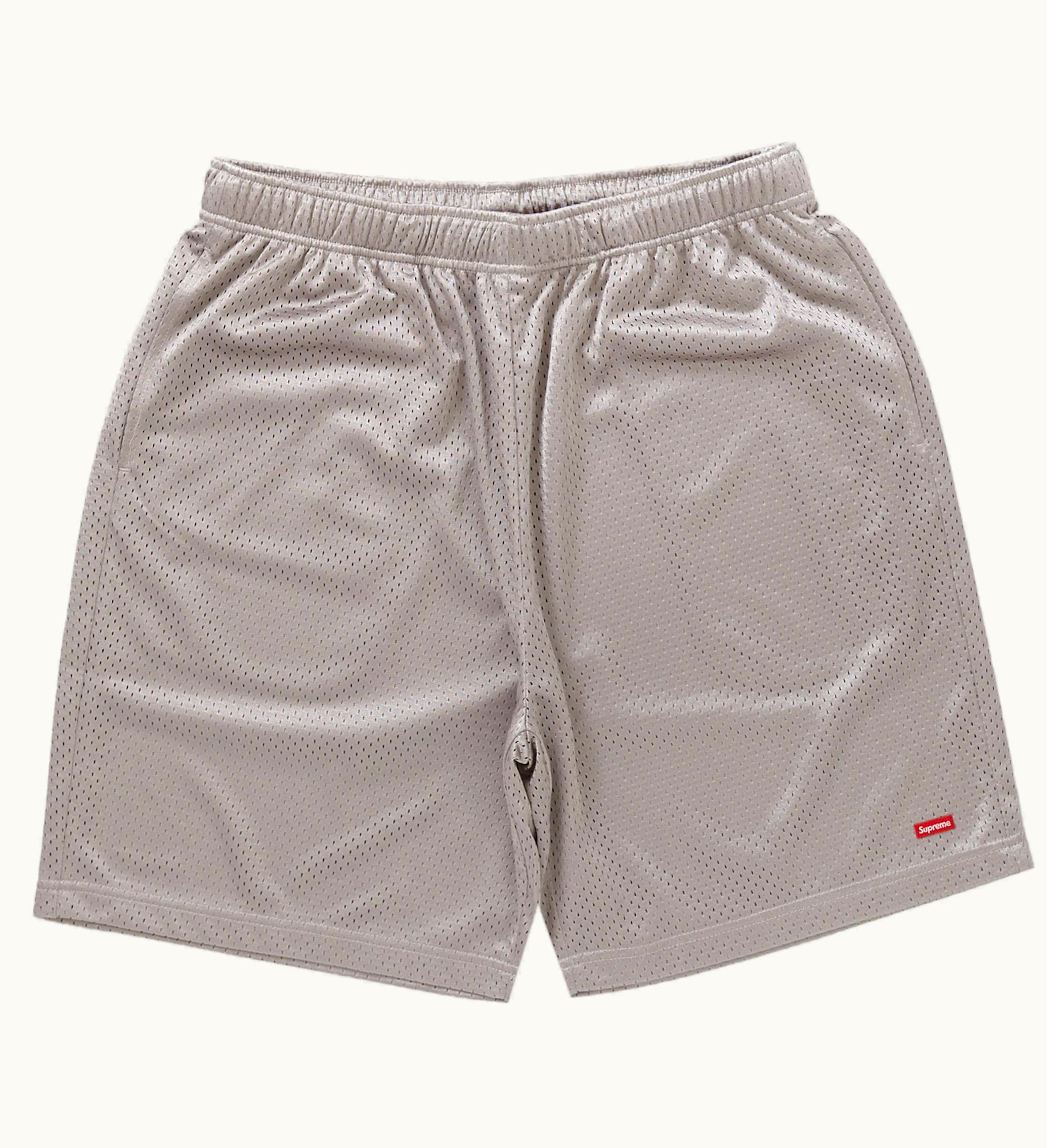 Supreme Supreme Small Box Baggy Mesh Short Grey