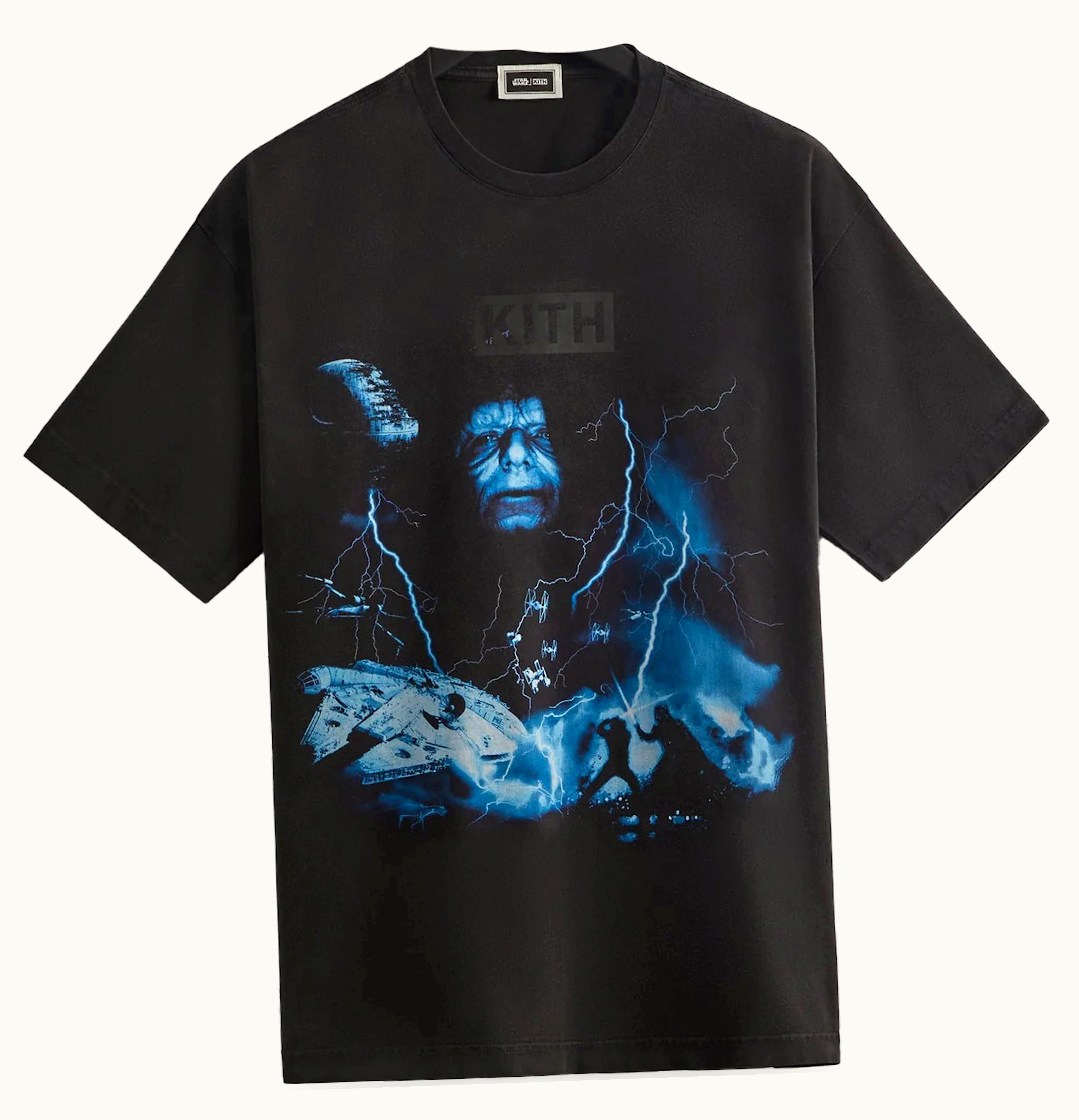 Kith Kith X Star Wars Emperor Vintage Tee Black Ph