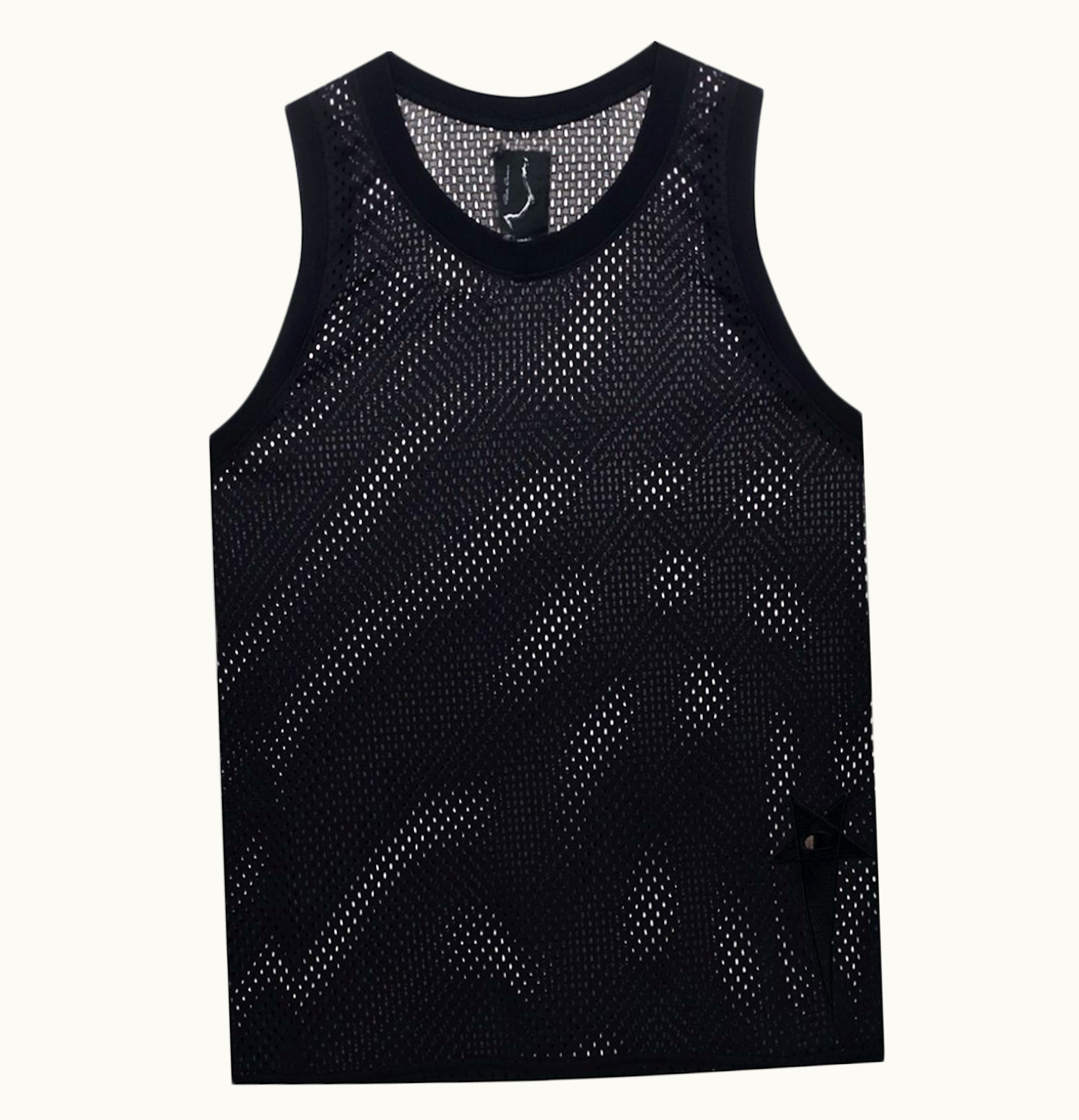 Rick Owens Rick Owens x Champion Micro Mesh Tank Top Black