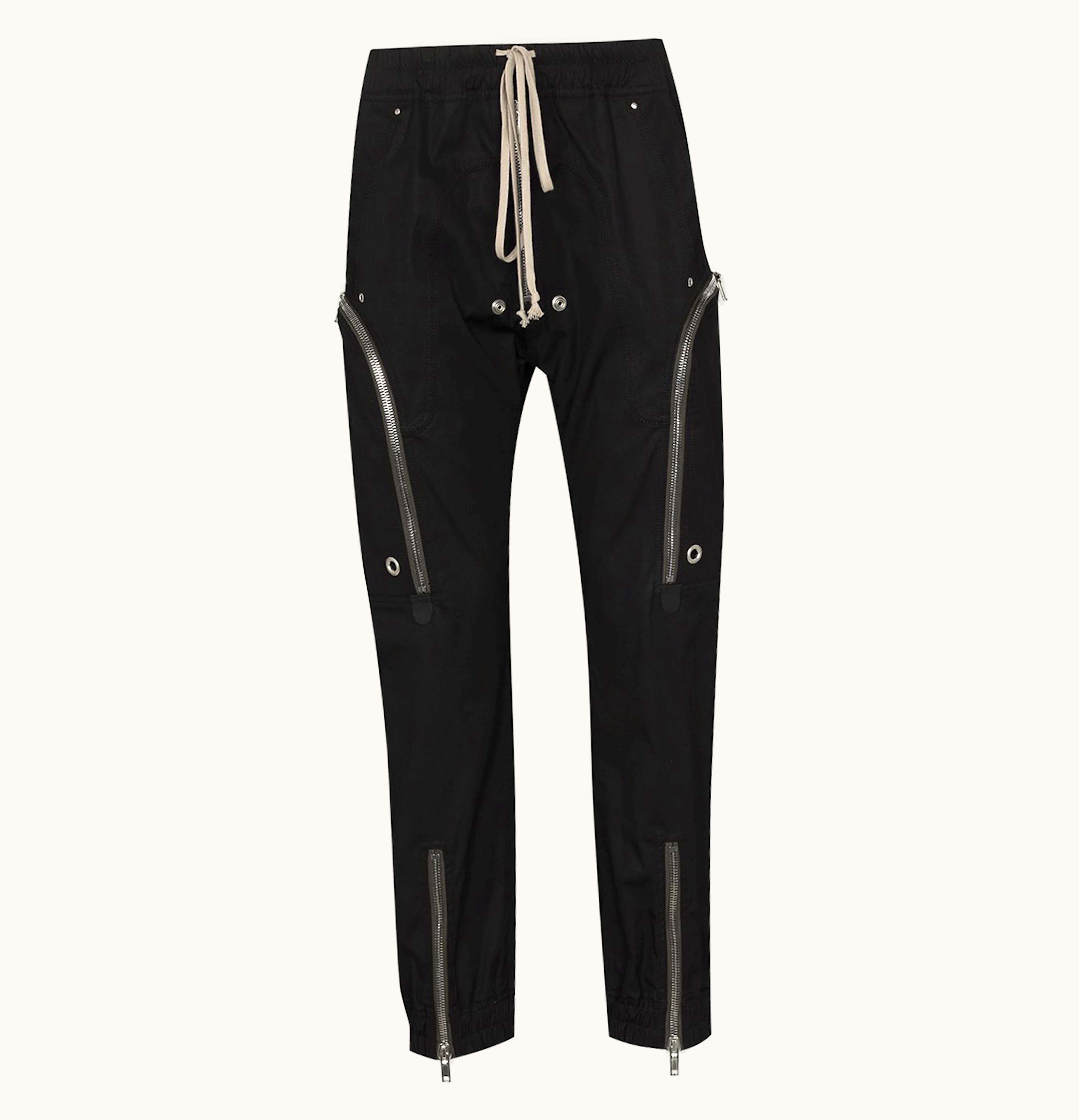 Rick Owens Rick Owens Fogachine Bauhaus Cargo Trousers Black