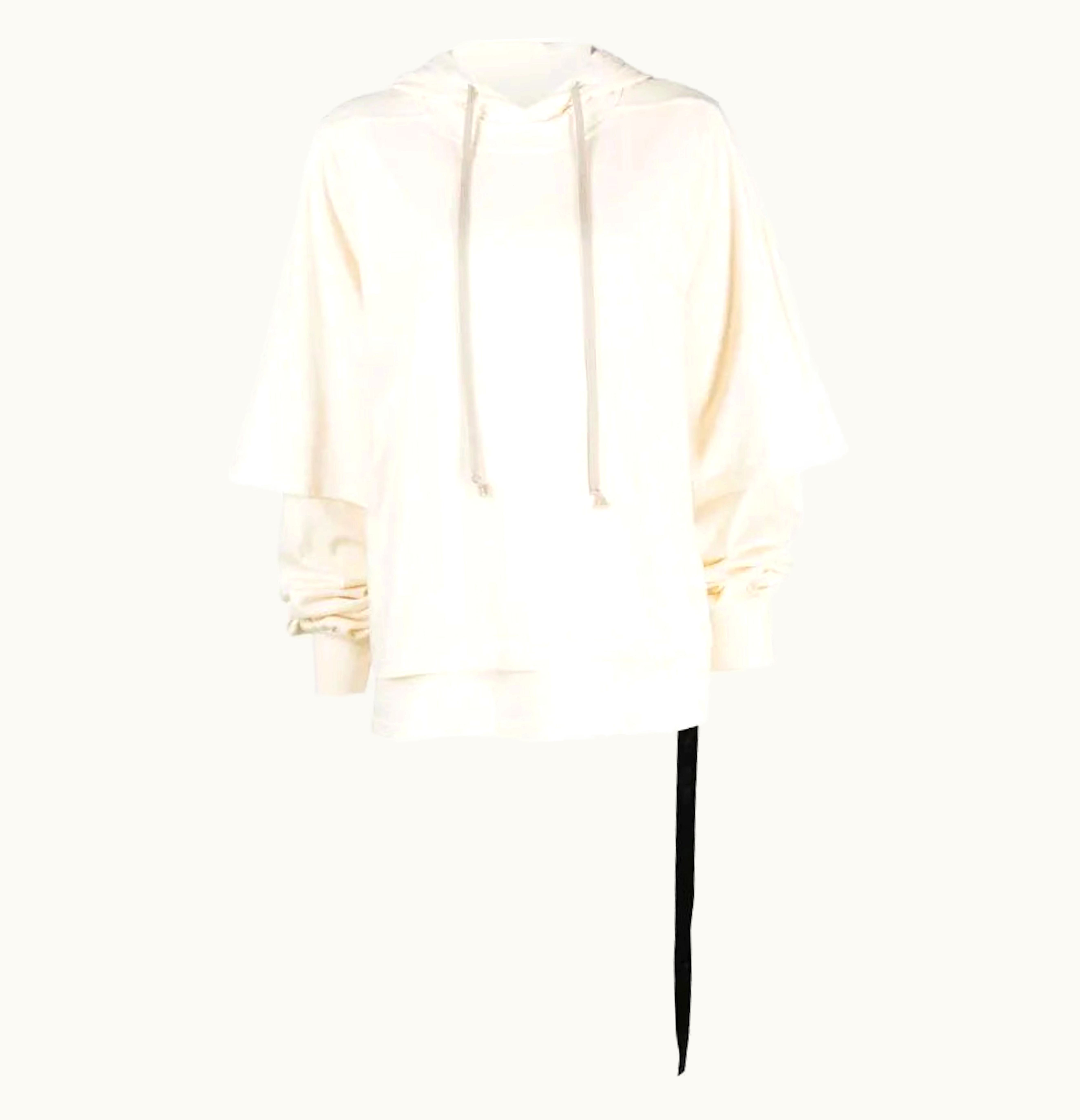 Rick Owens Rick Owens DRKSHDW Hustler Hoodie Natural