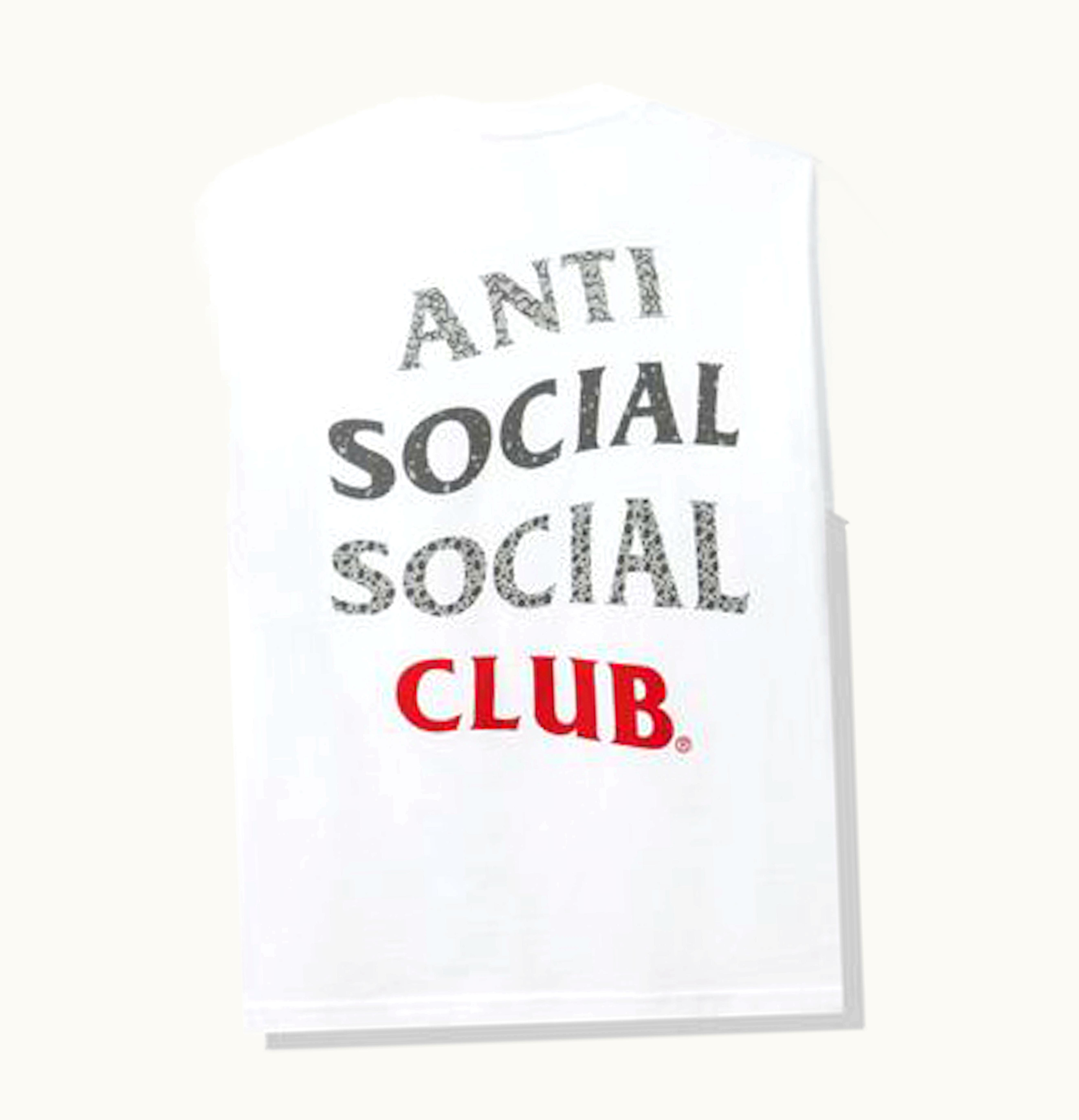 Anti Social Social Club Anti Social Social Club 99 Retro IV Tee White