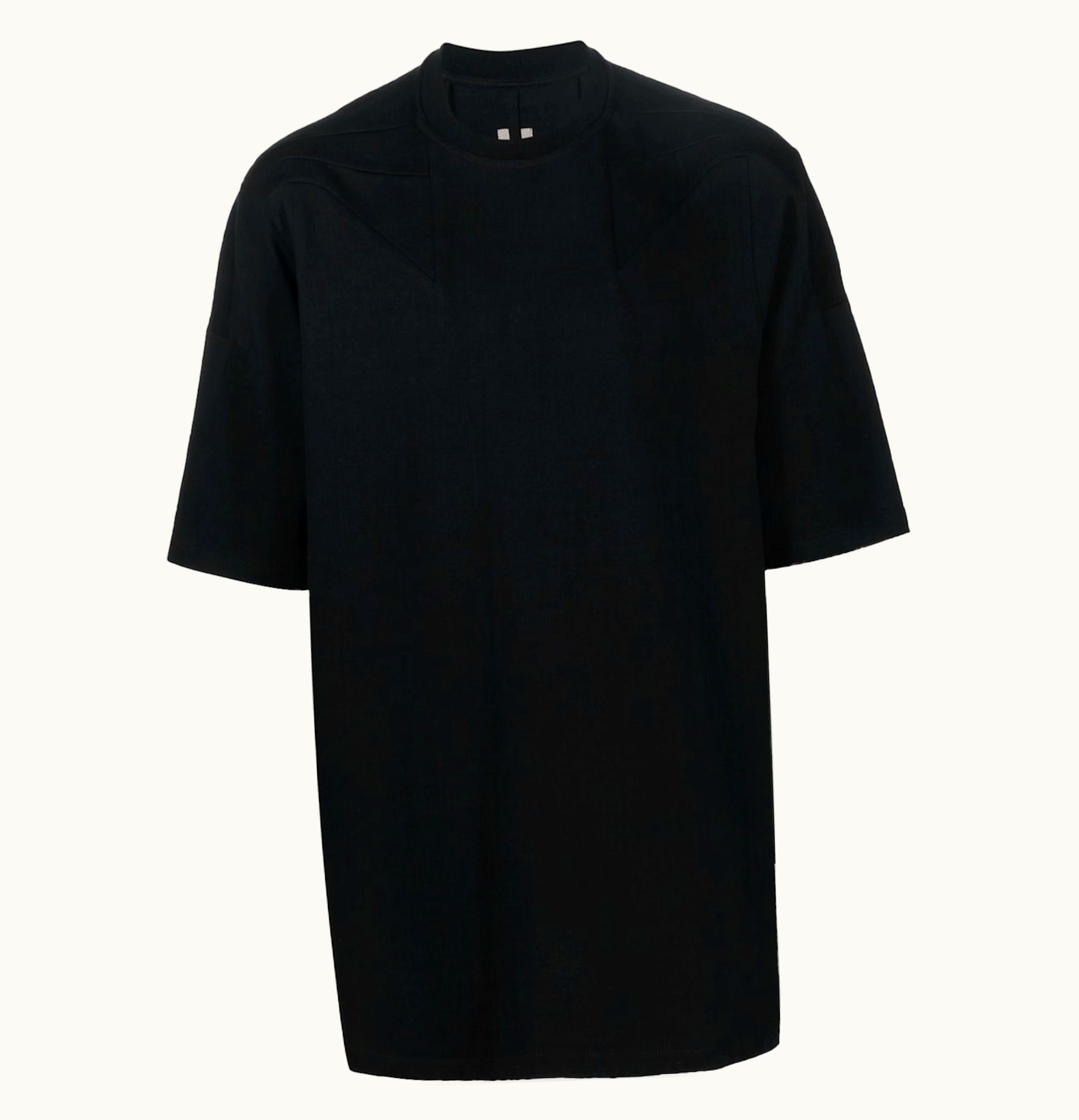 Rick Owens Rick Owens Oversized Cotton T Shirt Black