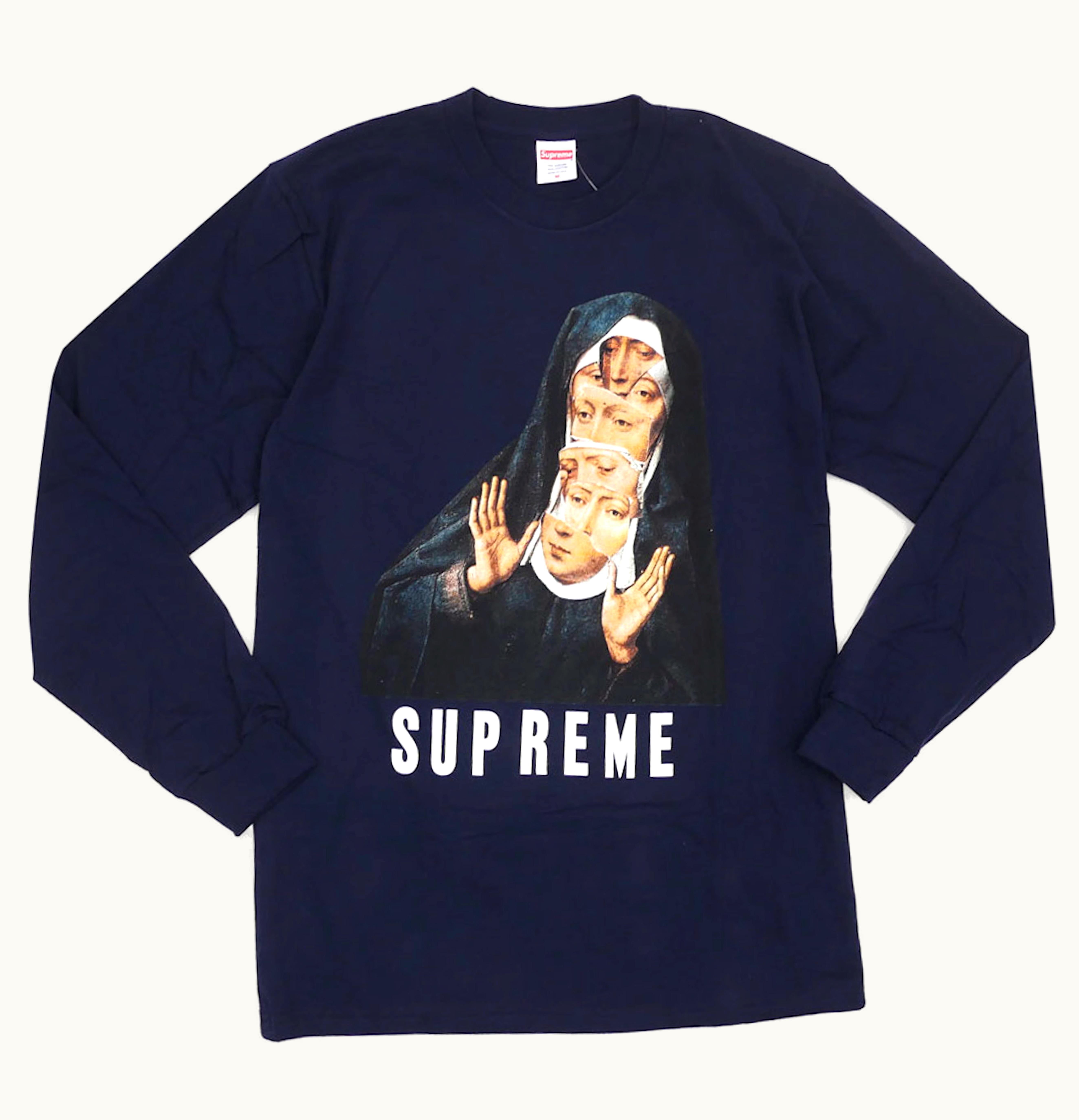 Supreme Supreme Nun Ls Tee Navy