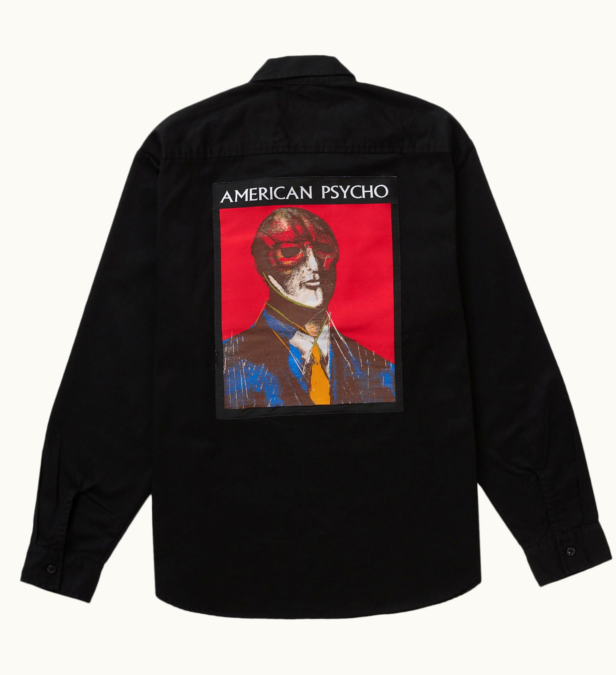 Supreme Supreme American Psycho Work Shirt Black