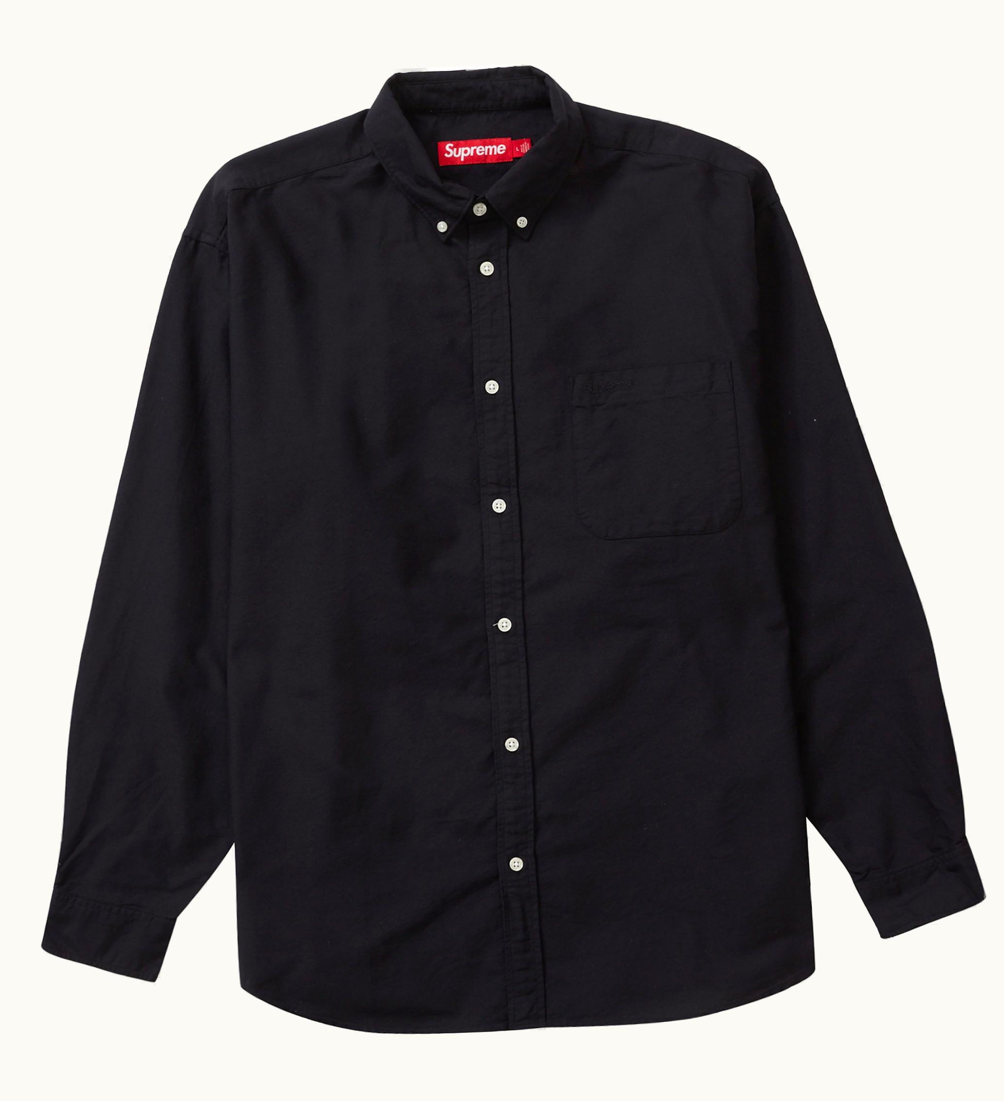 Supreme Supreme Loose Fit Oxford Shirt Black
