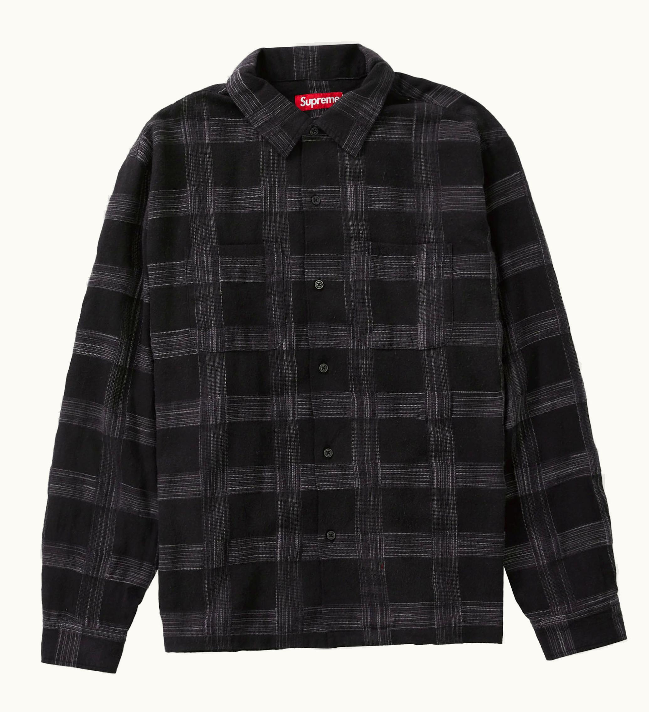 Supreme Supreme Woven Plaid Shirt Black