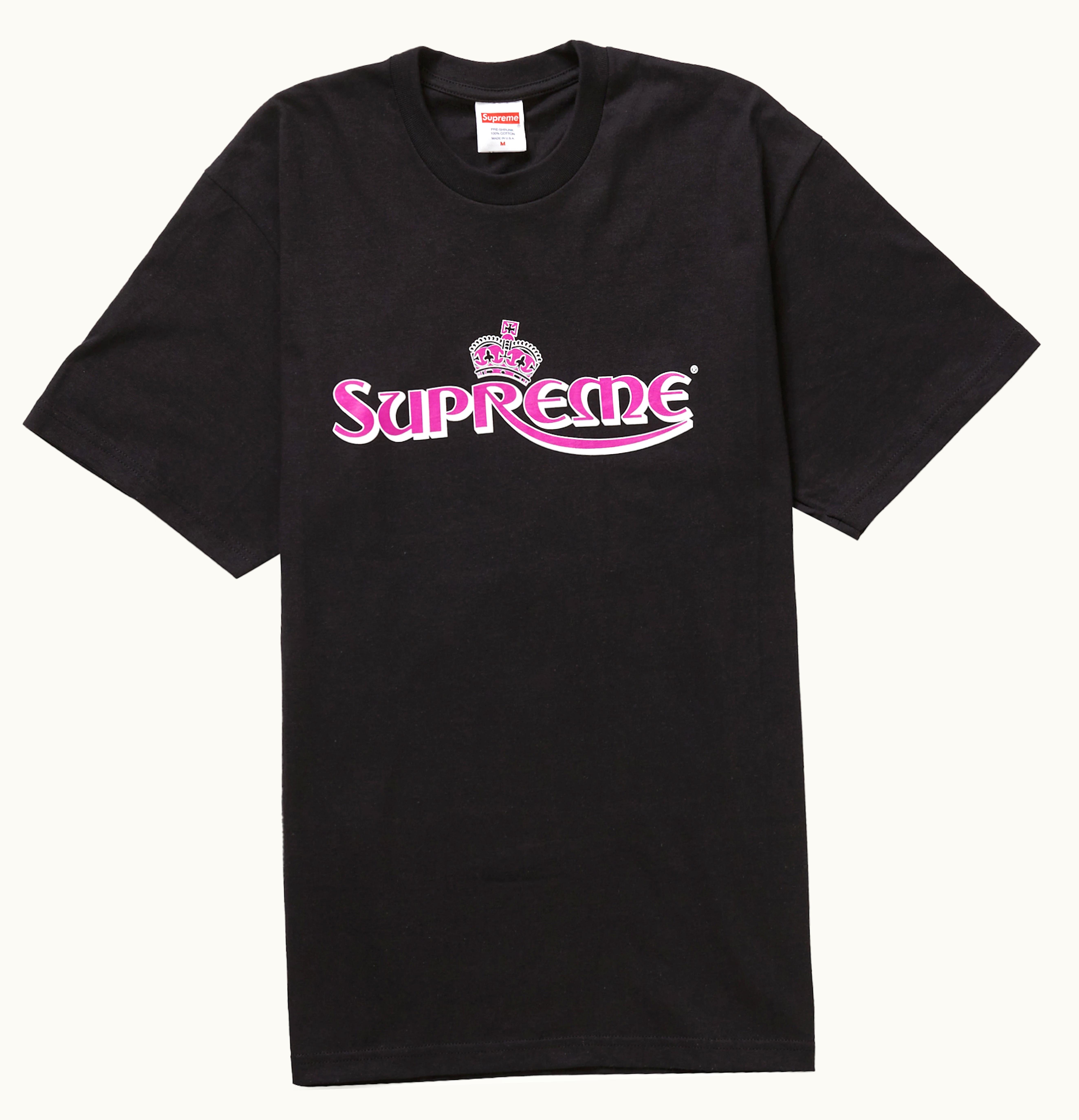 Supreme Supreme Crown Tee Black