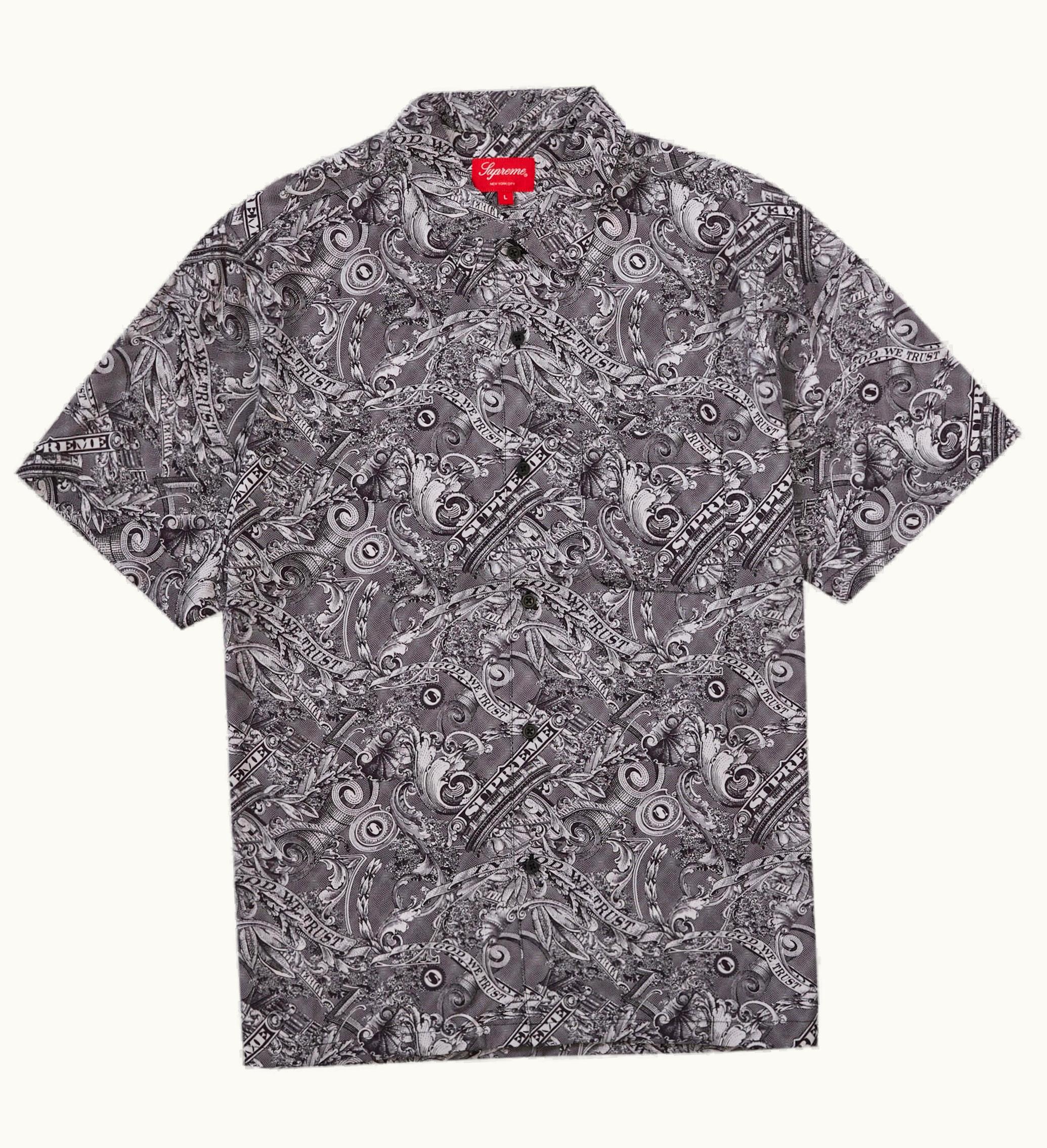 Supreme Supreme Dollar S S Shirt Black